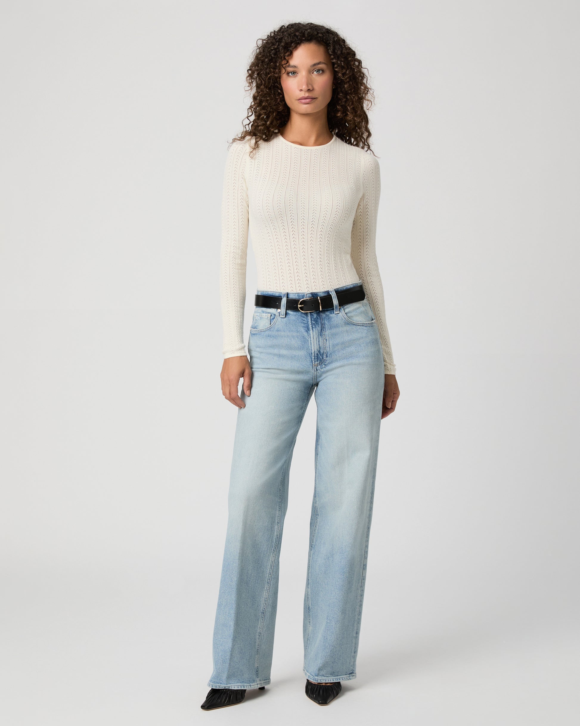 Sasha 32 Inch Wide Leg - Reunion Distressed 23