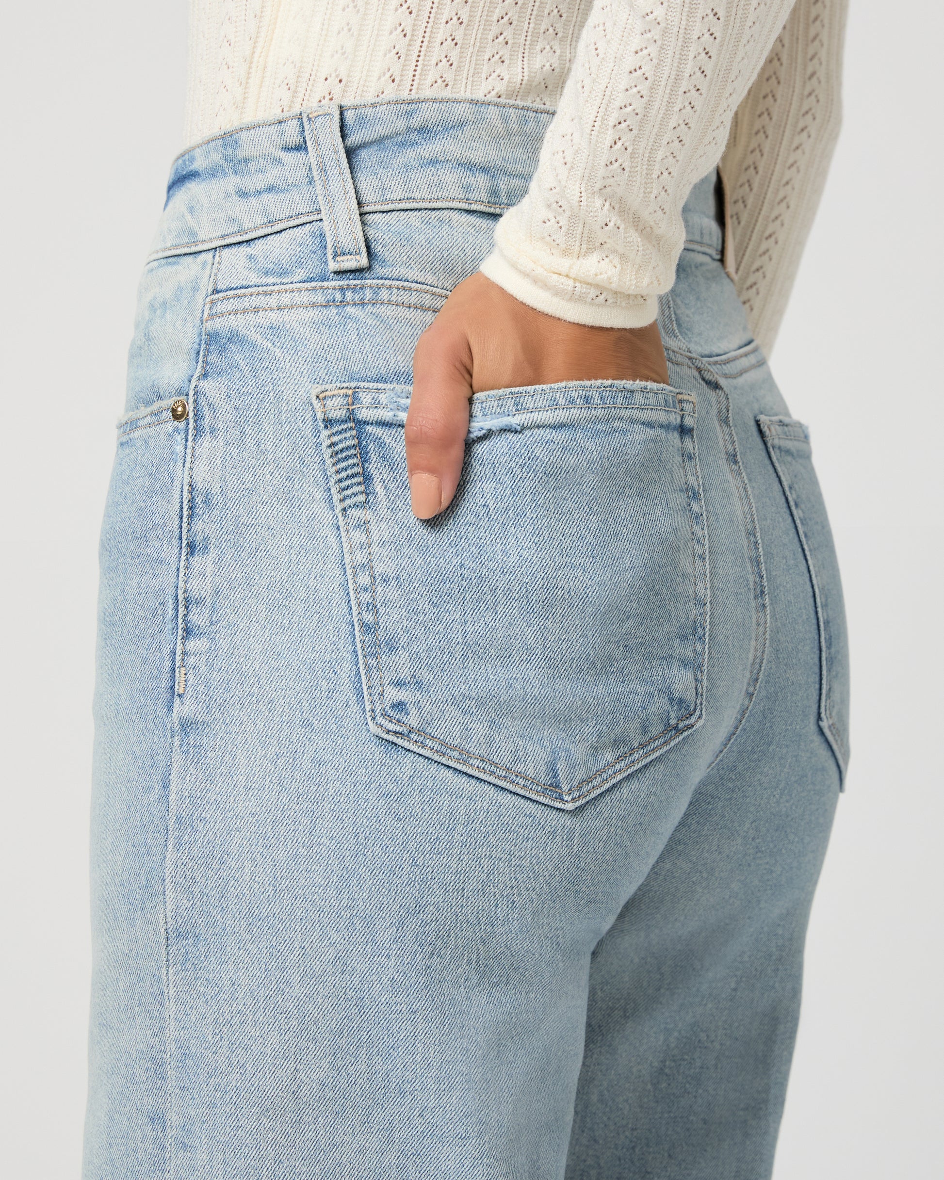 Sasha 32 Inch Wide Leg - Reunion Distressed 23