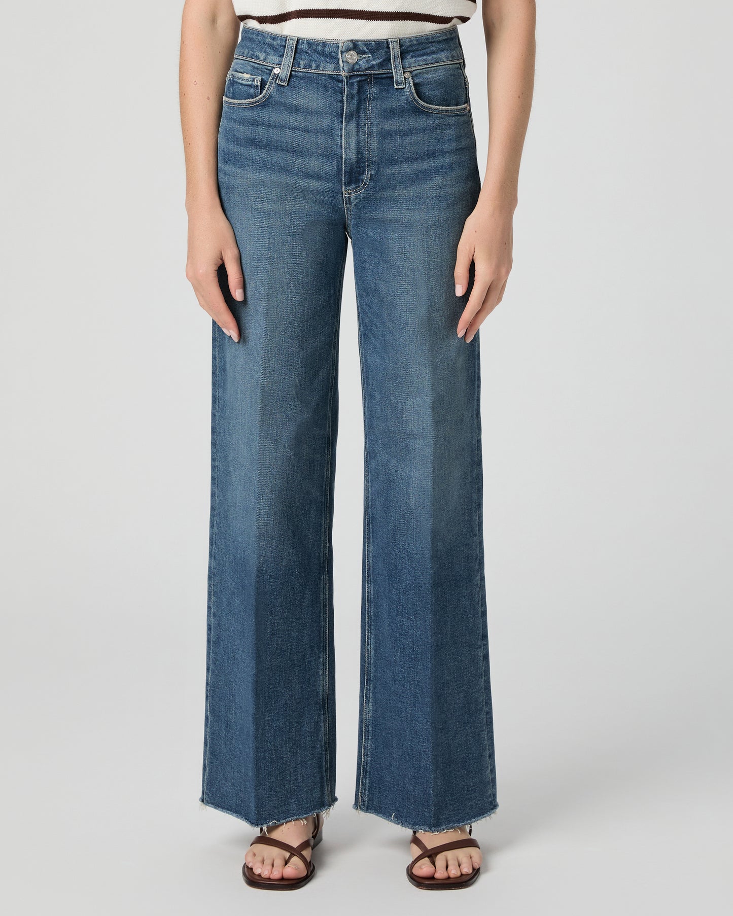 Anessa 31 Inch Wide Leg Jean - Woolf 23