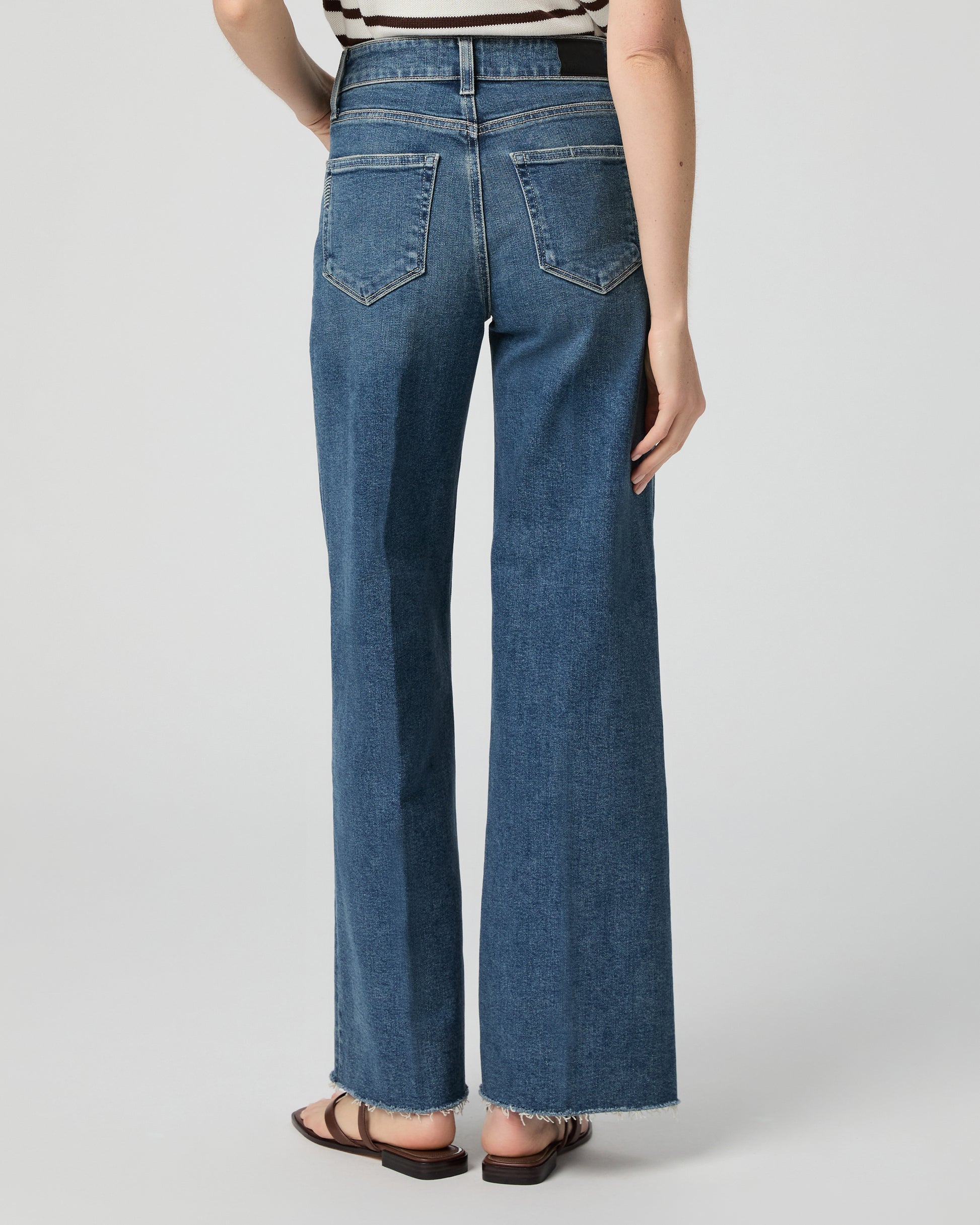 Anessa 31 Inch Wide Leg Jean - Woolf 23