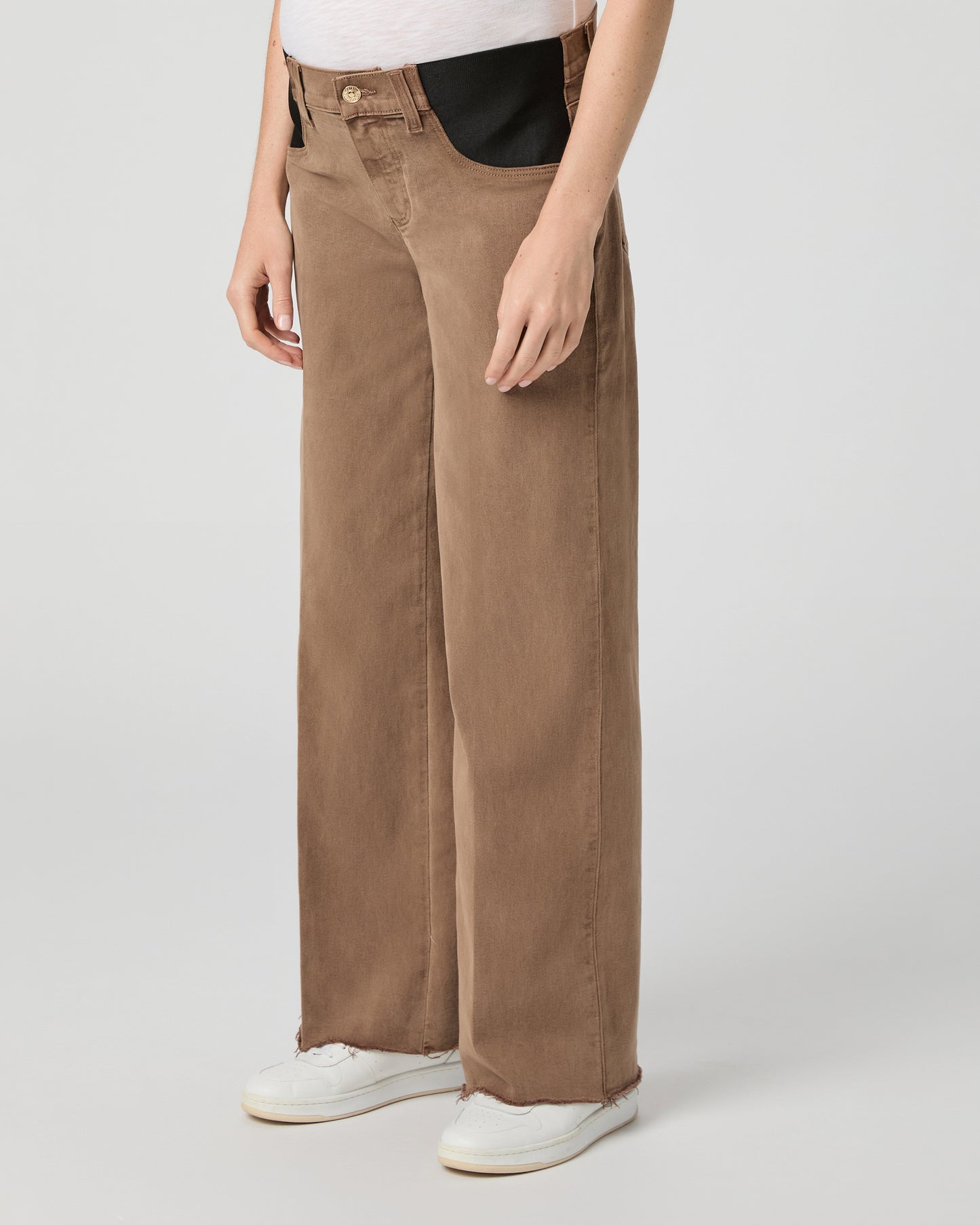 Anessa Maternity 31 Inch Wide Leg Jean - Vintage Canewood 23