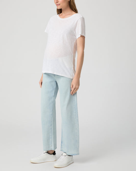 Arellia Ankle Maternity Barrel Leg Jean - Fernanda 23