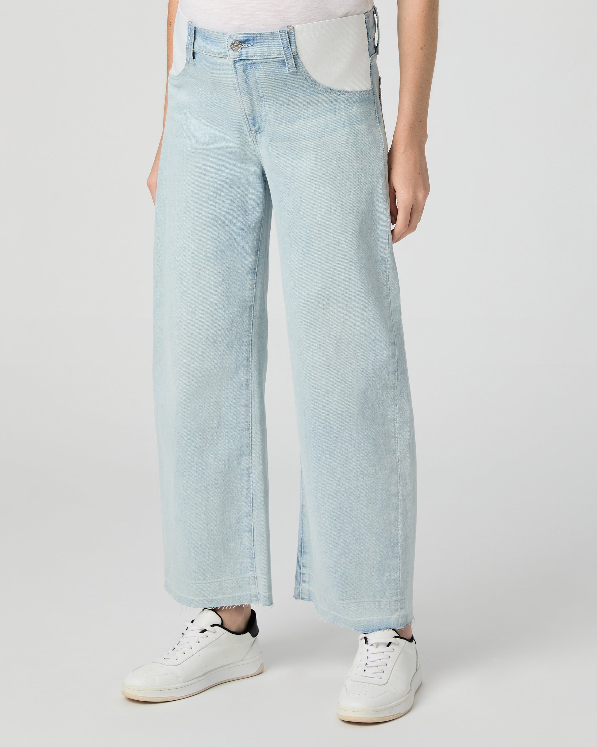 Arellia Ankle Maternity Barrel Leg Jean - Fernanda 23