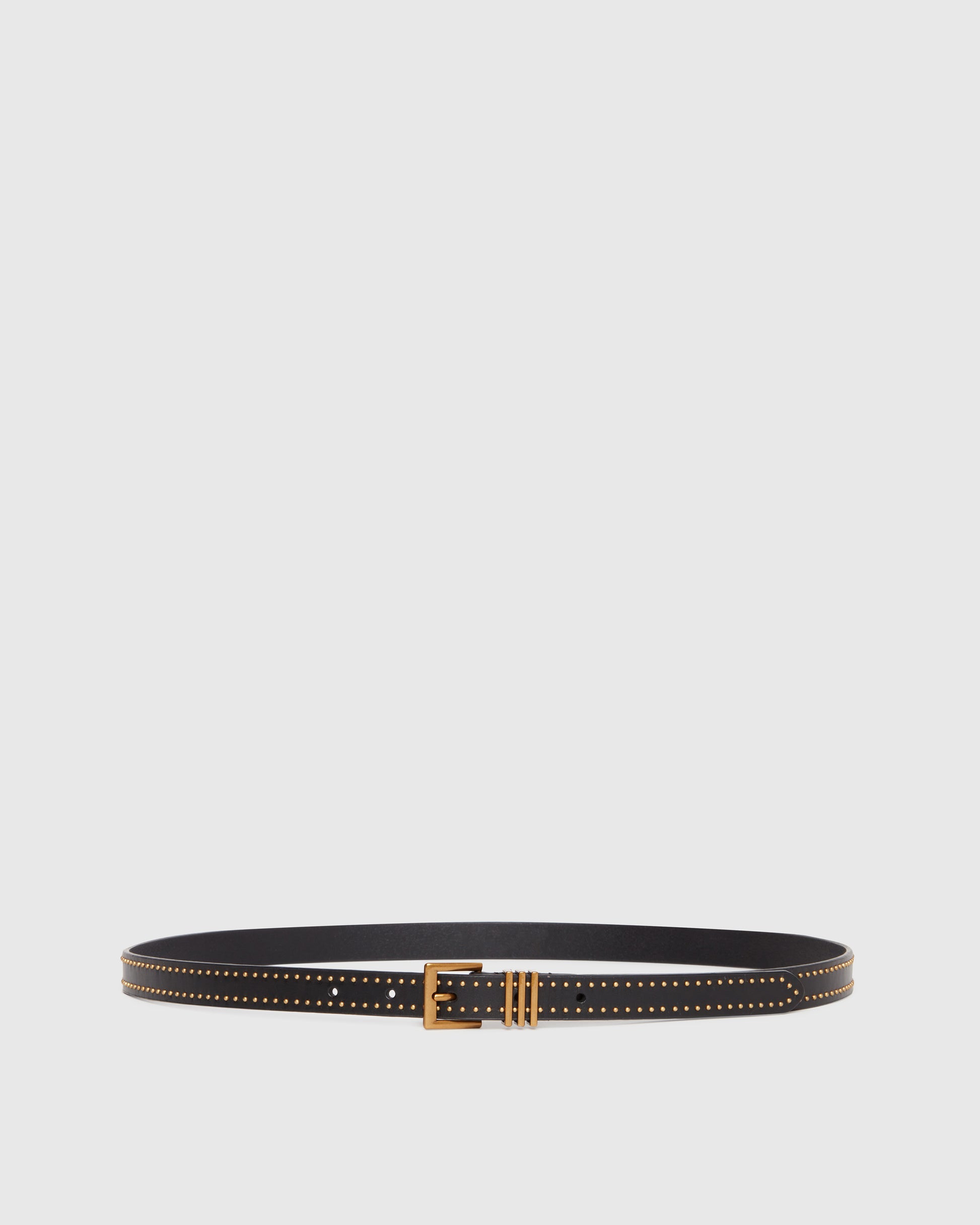 Exclusive* Aniya Belt - Black Leather, Image 1