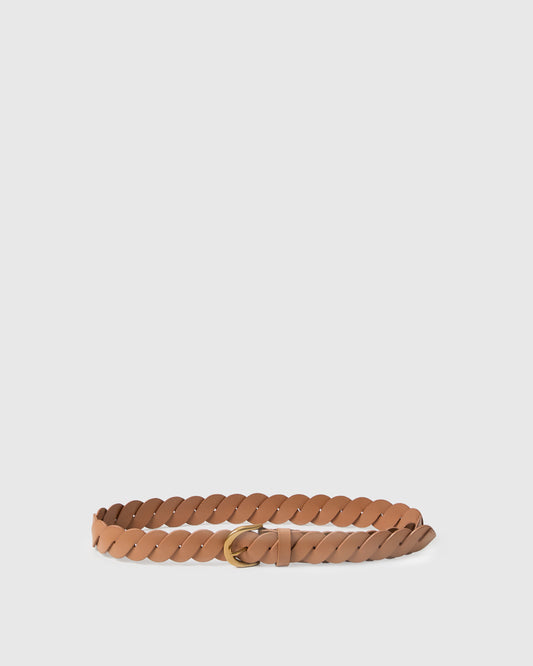 Una Belt - Honey Leather XS