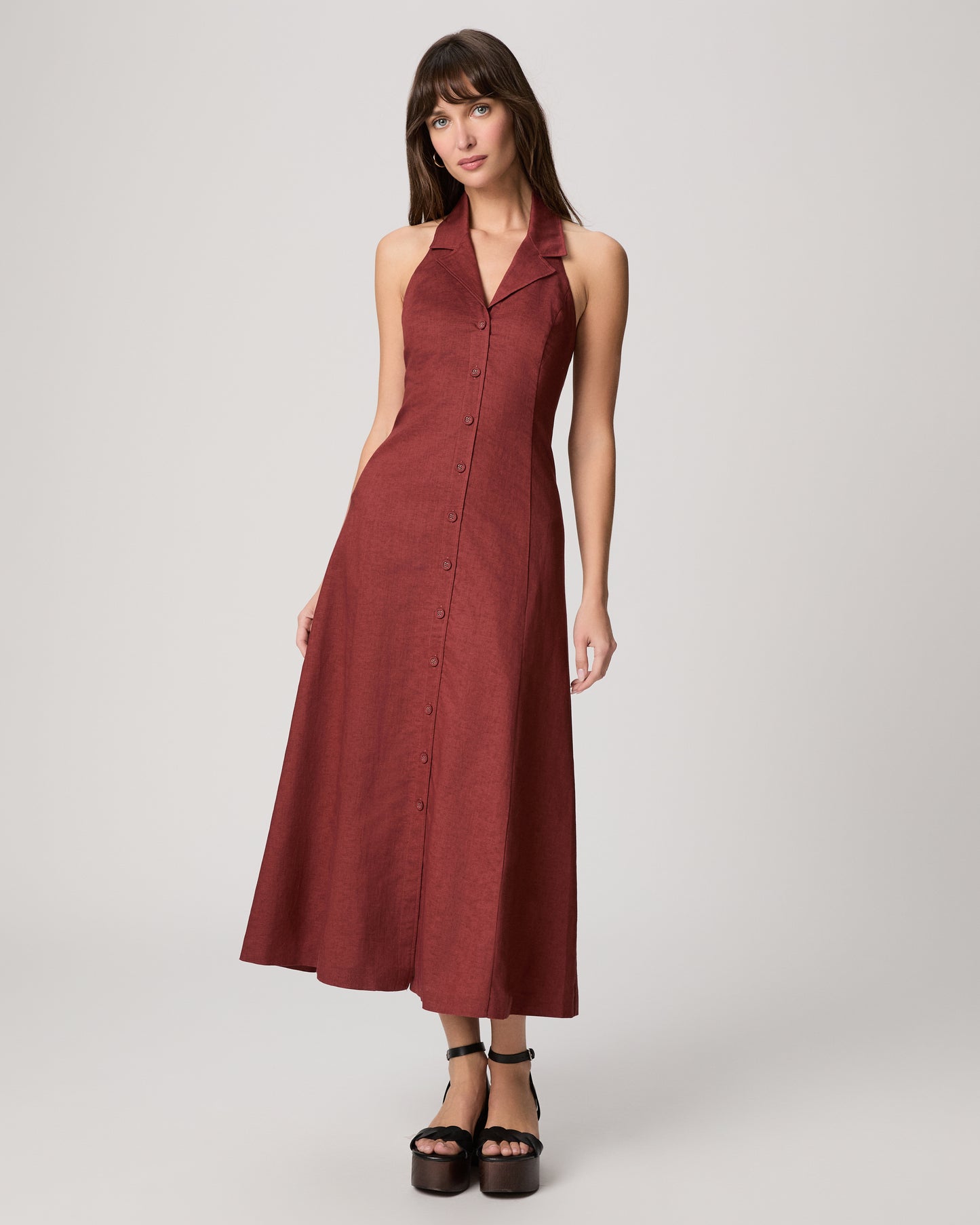 Adria Dress - Burnt Sienna 00
