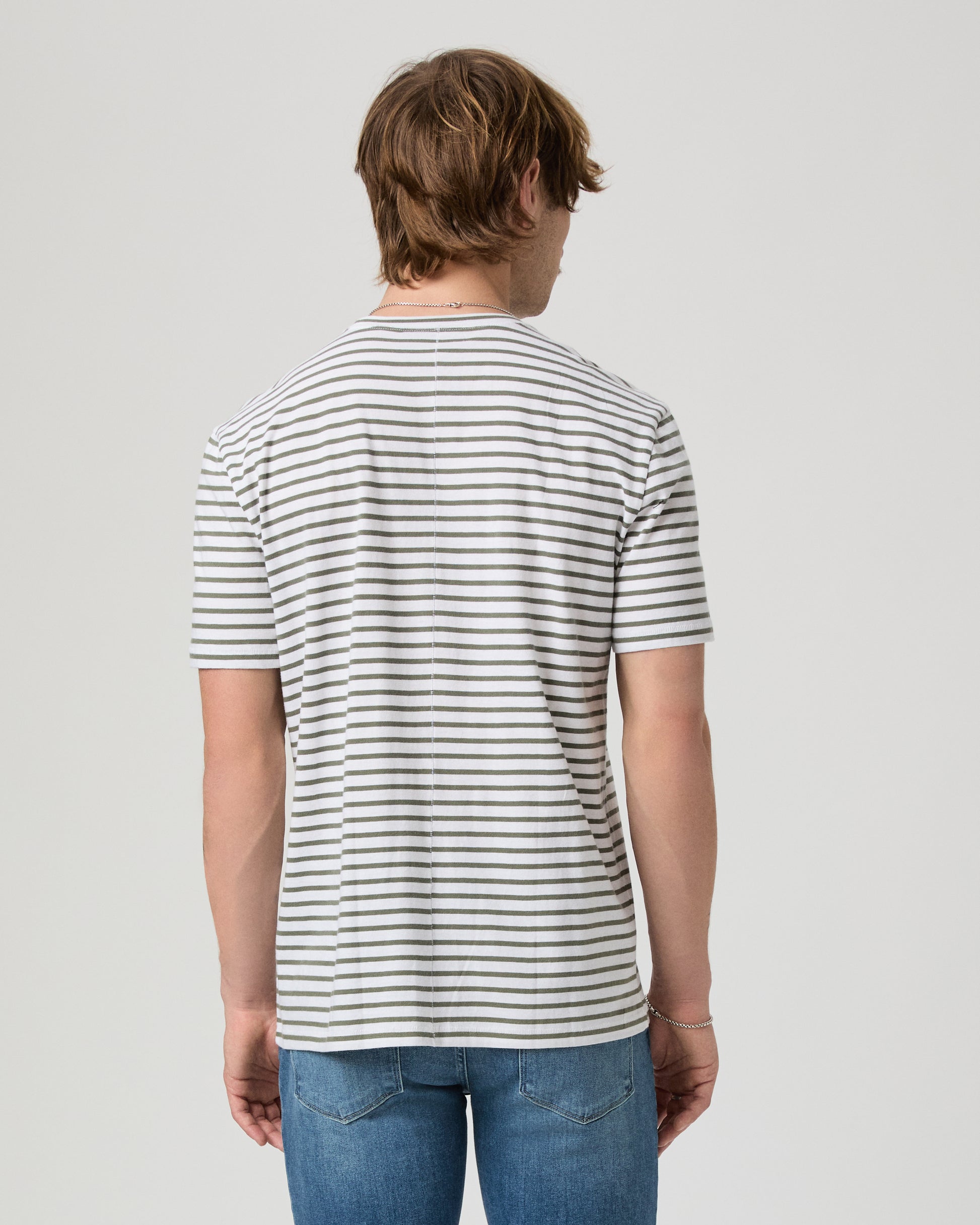 Ramirez Tee - Bonsai Stripe XS
