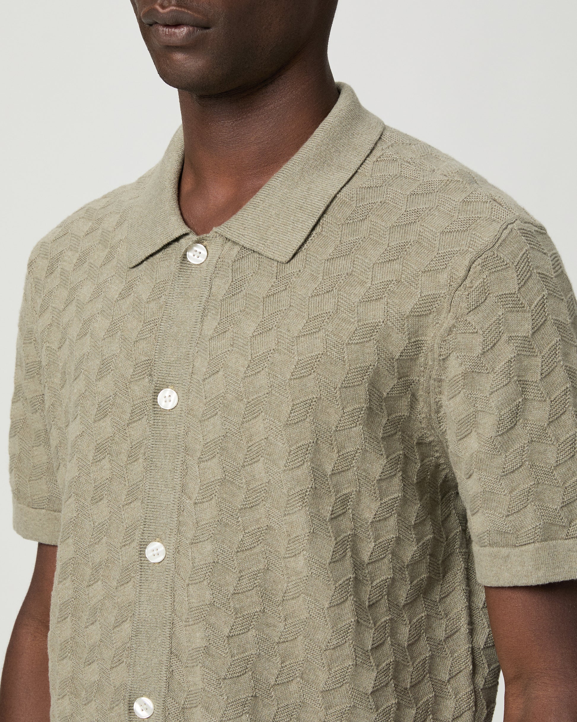 Mendez Sweater Shirt - Dried Lemongrass S