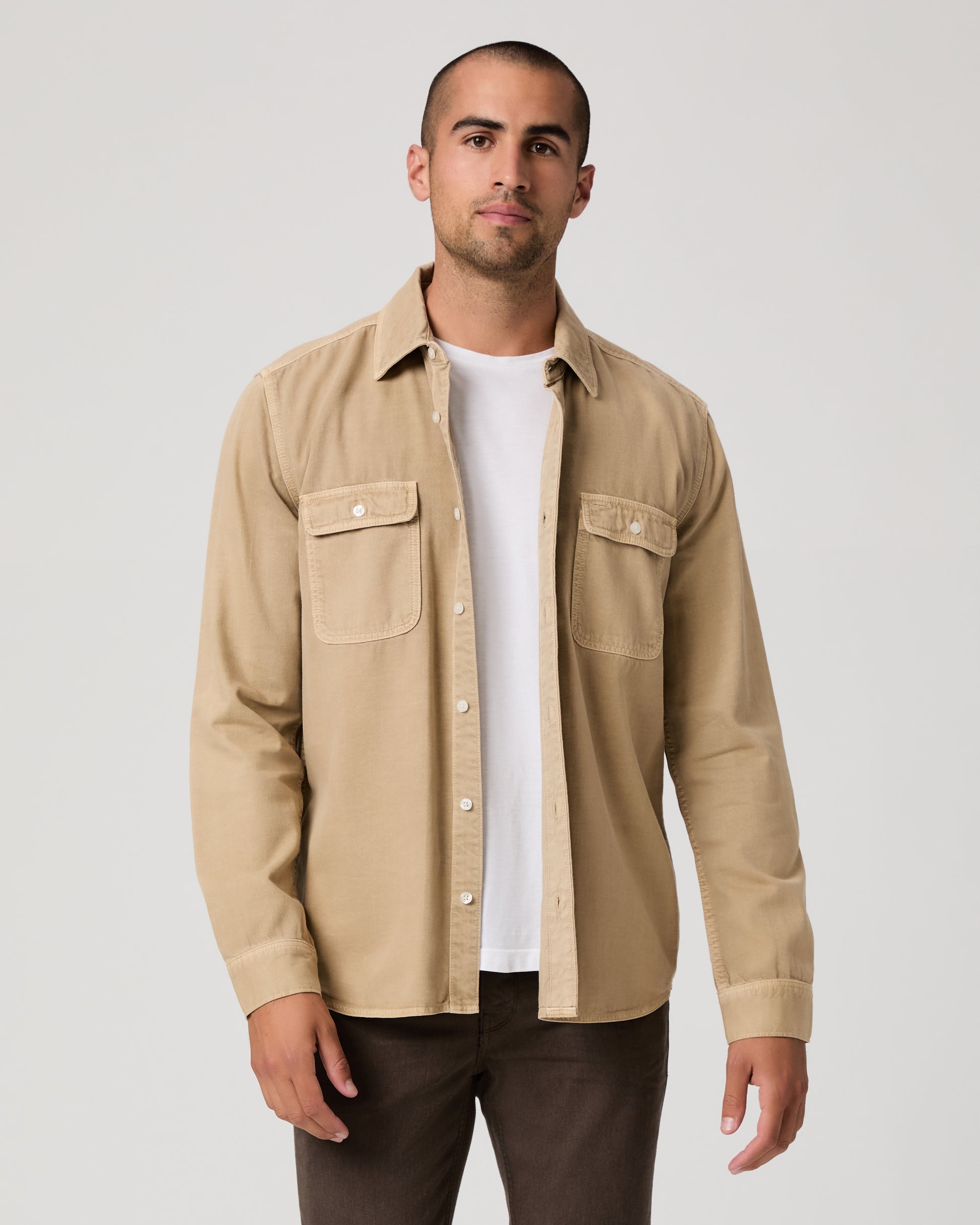 Martin Shirt - Vintage Cashew S