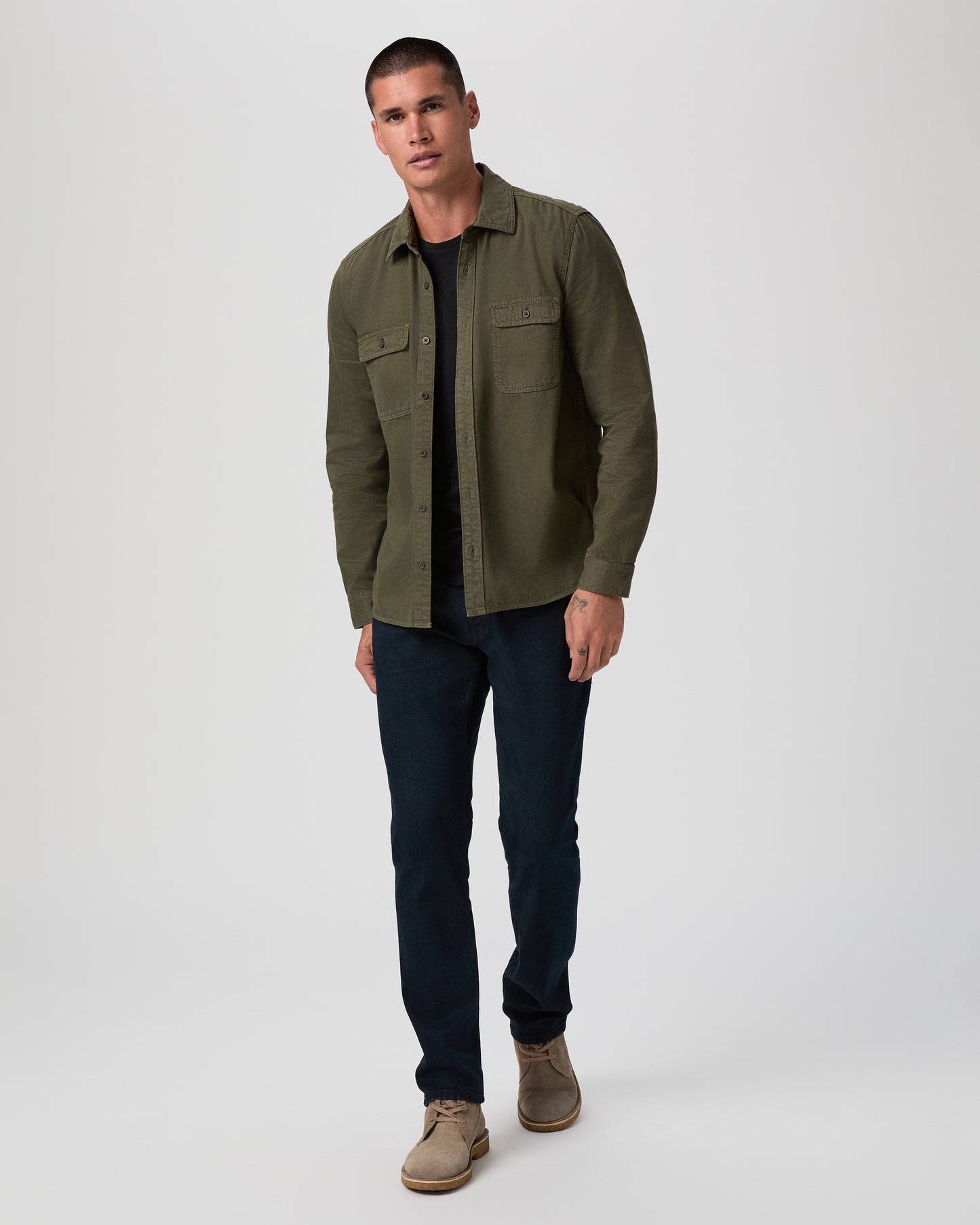 Martin Shirt - Olive Branch S