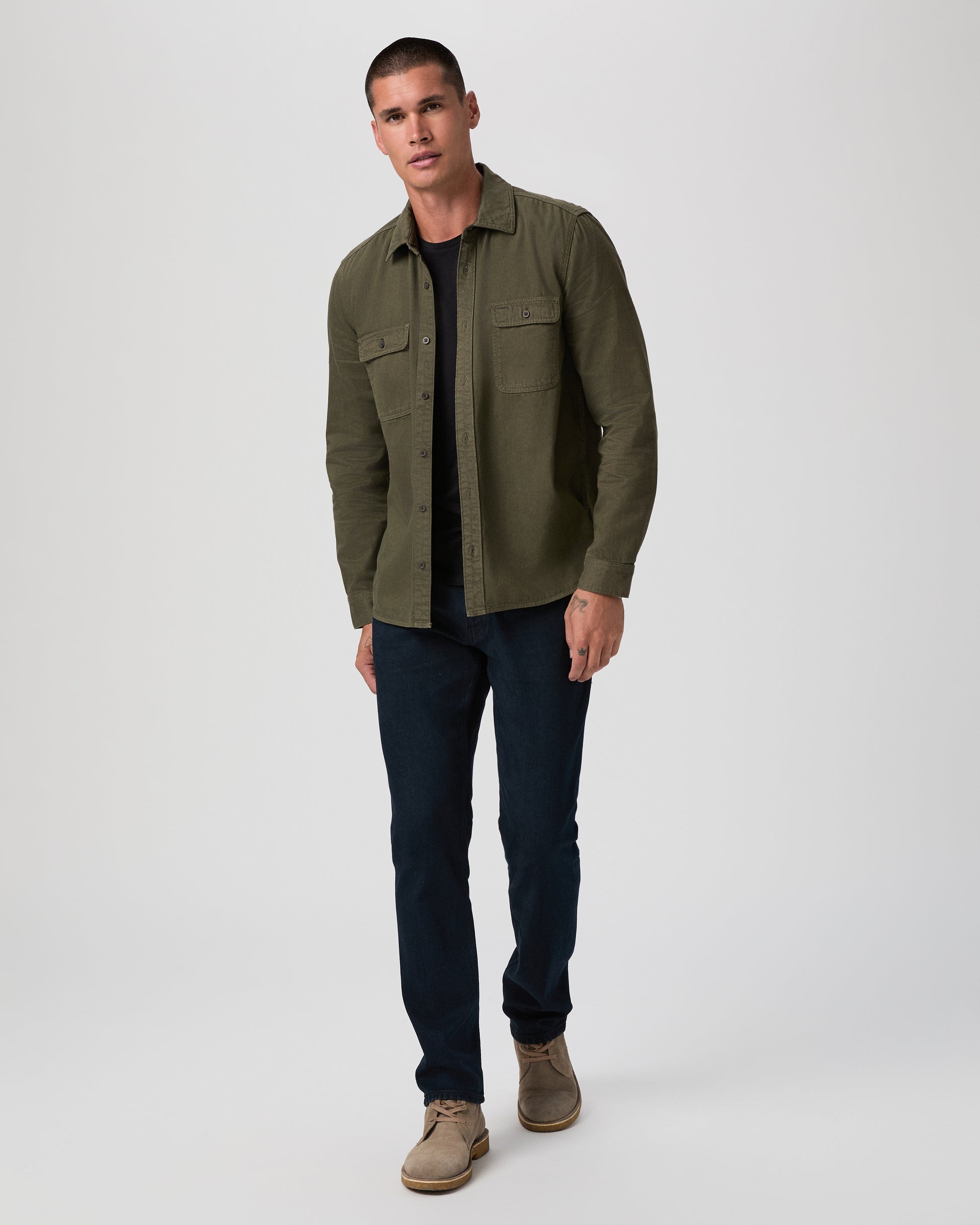 Martin Shirt - Olive Branch S