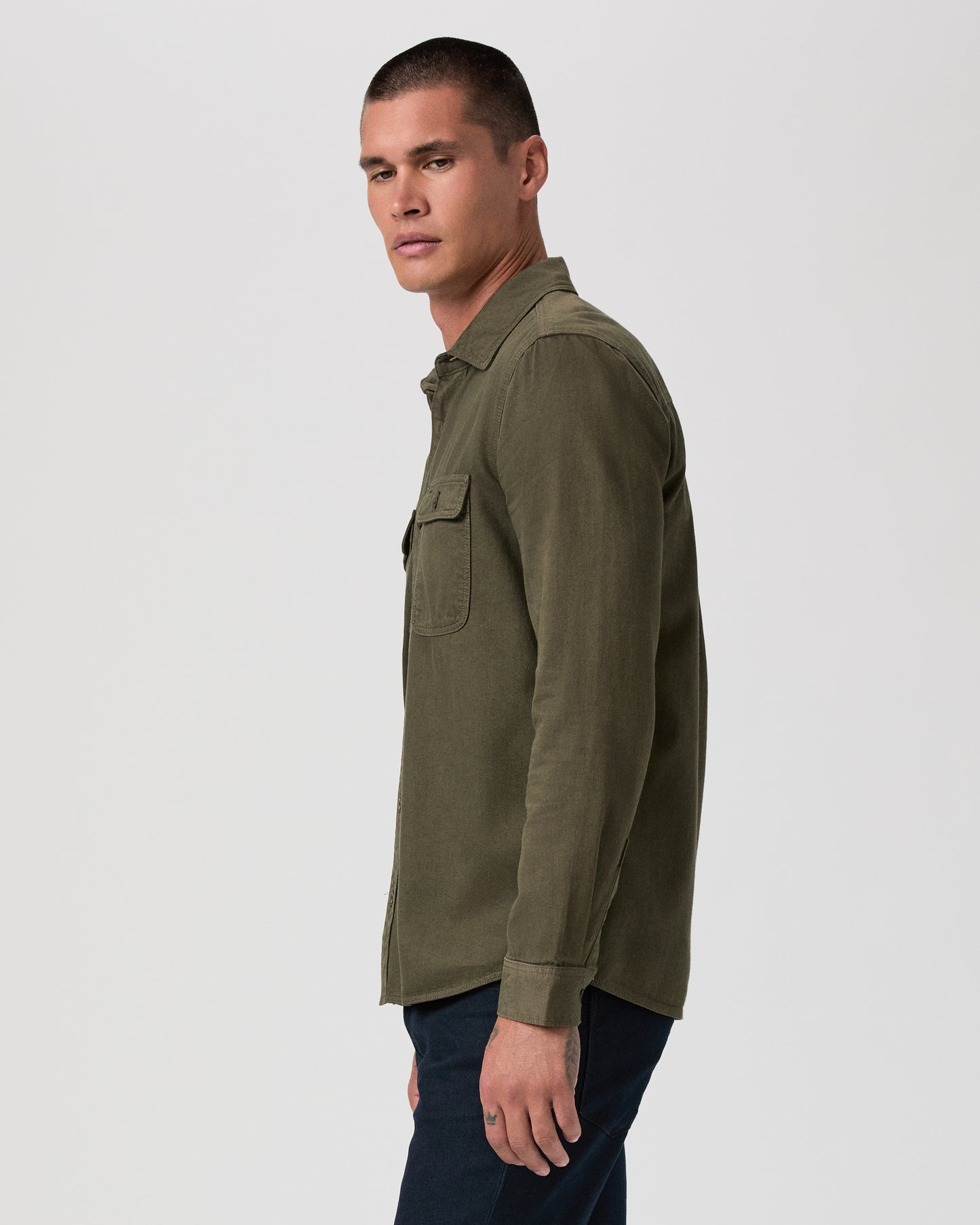 Martin Shirt - Olive Branch S