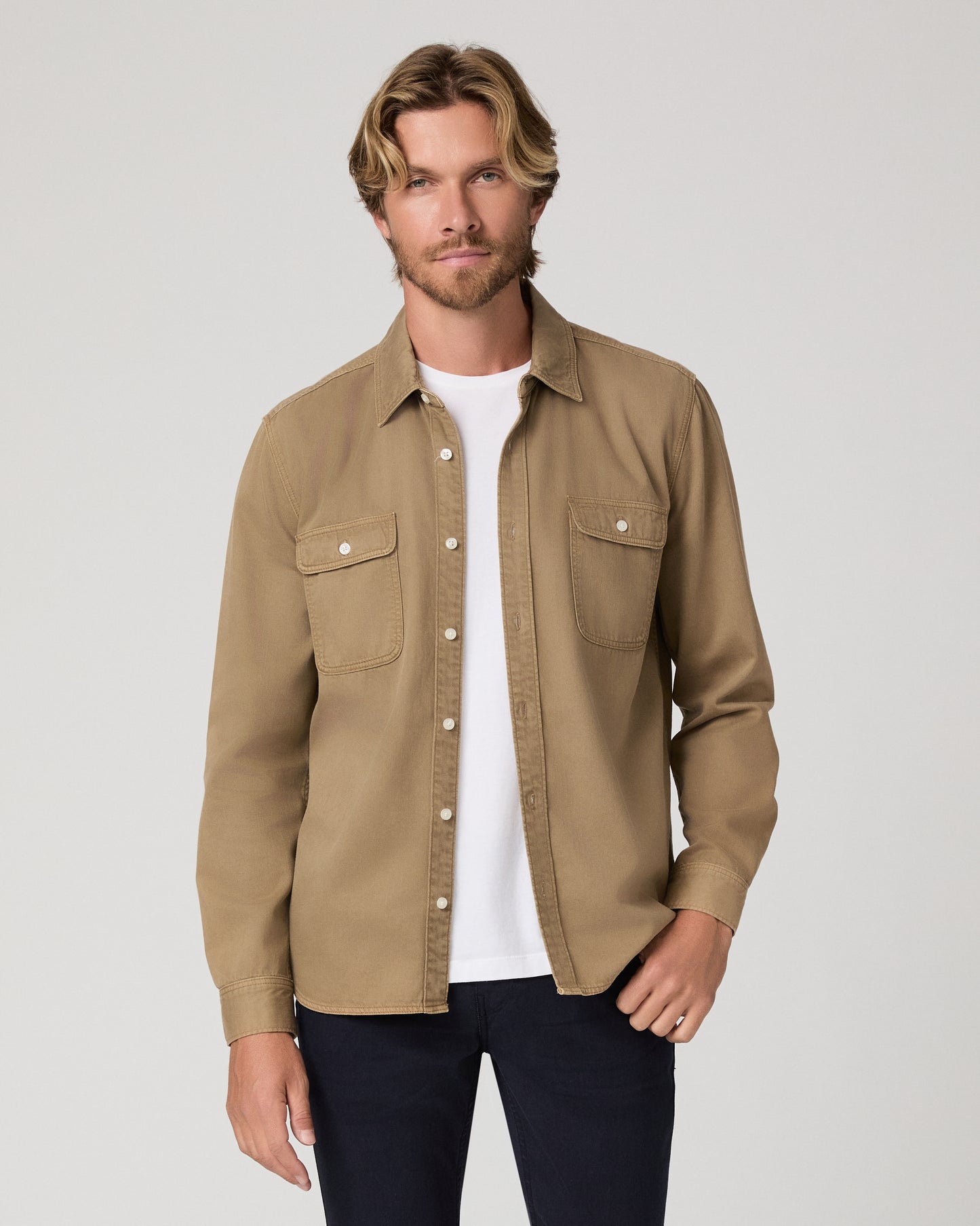 Martin Shirt - Vintage Almondine S