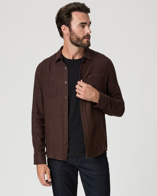 Everett Shirt - Carbanolo / Caffeine S