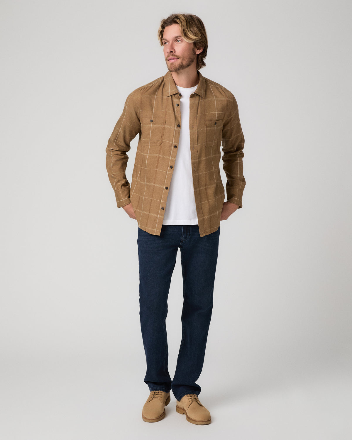 Everett Shirt - Sable Stone S