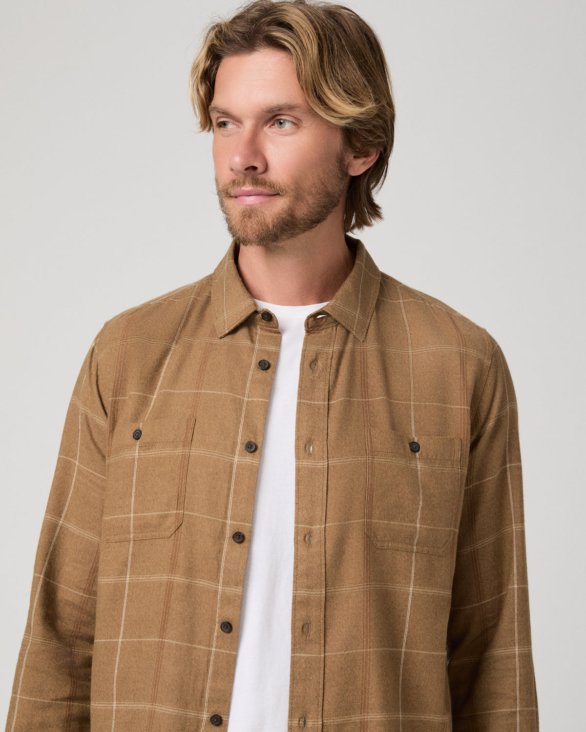 Everett Shirt - Sable Stone S