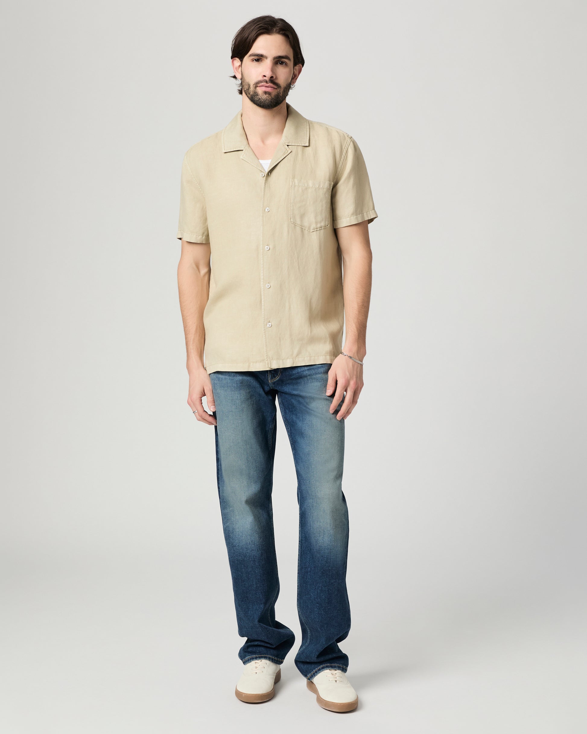 Albro Shirt - Vintage Cool Eucalyptus S