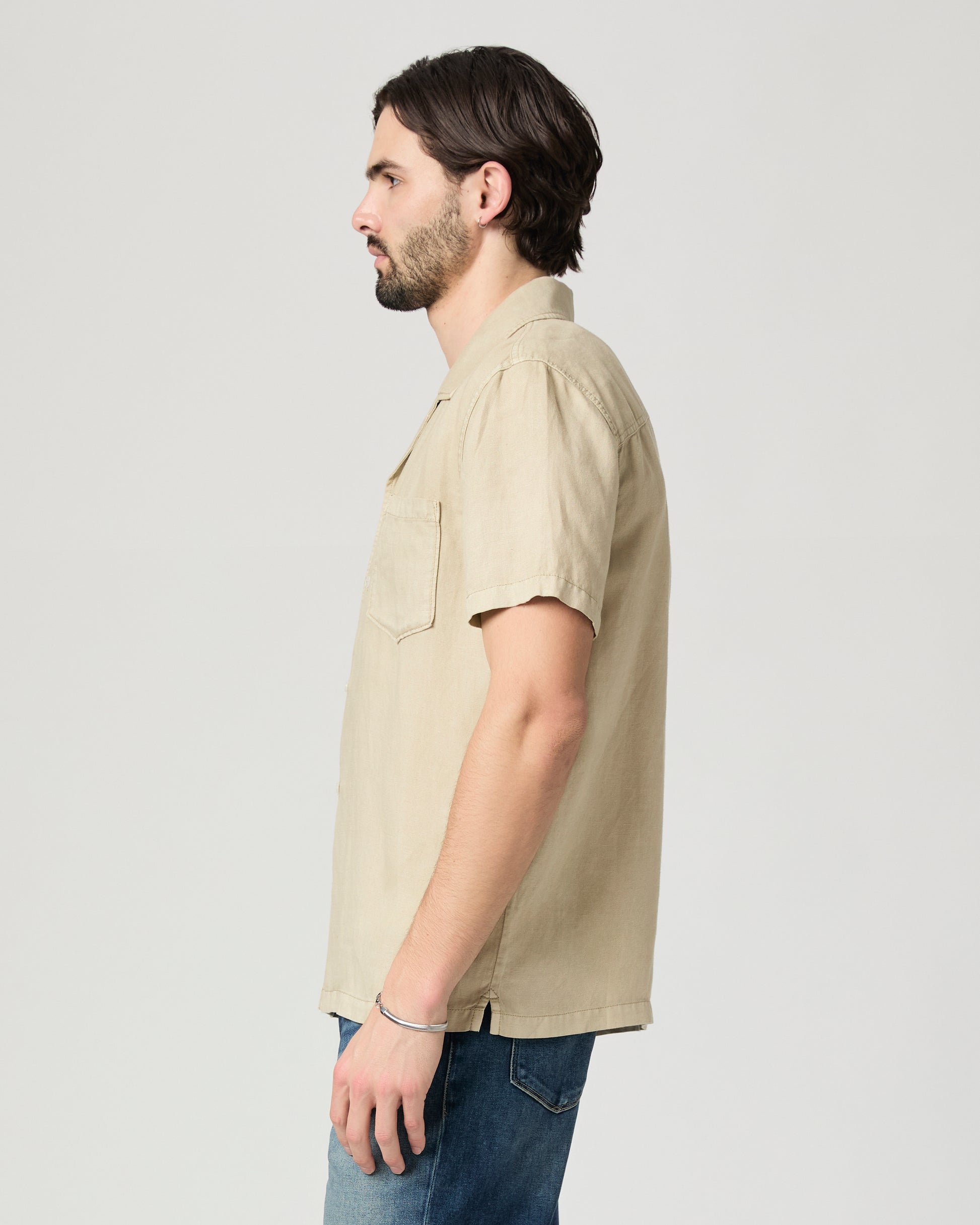 Albro Shirt - Vintage Cool Eucalyptus S