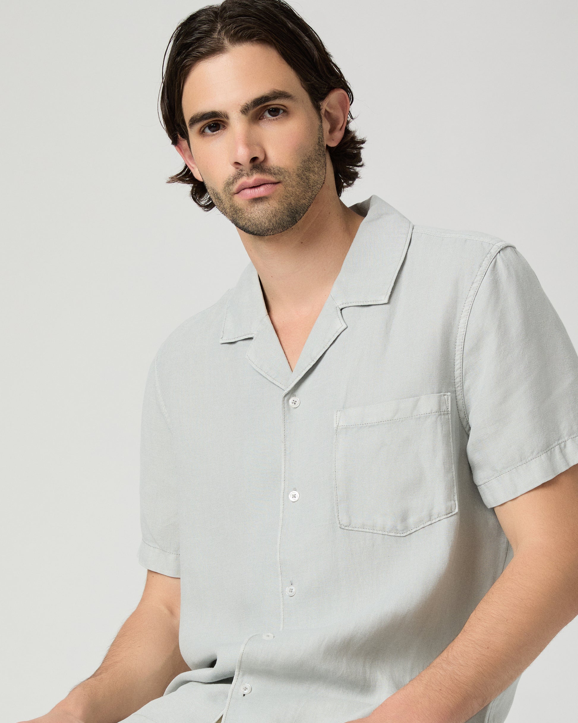 Albro Shirt - Vintage Bristol Blue S