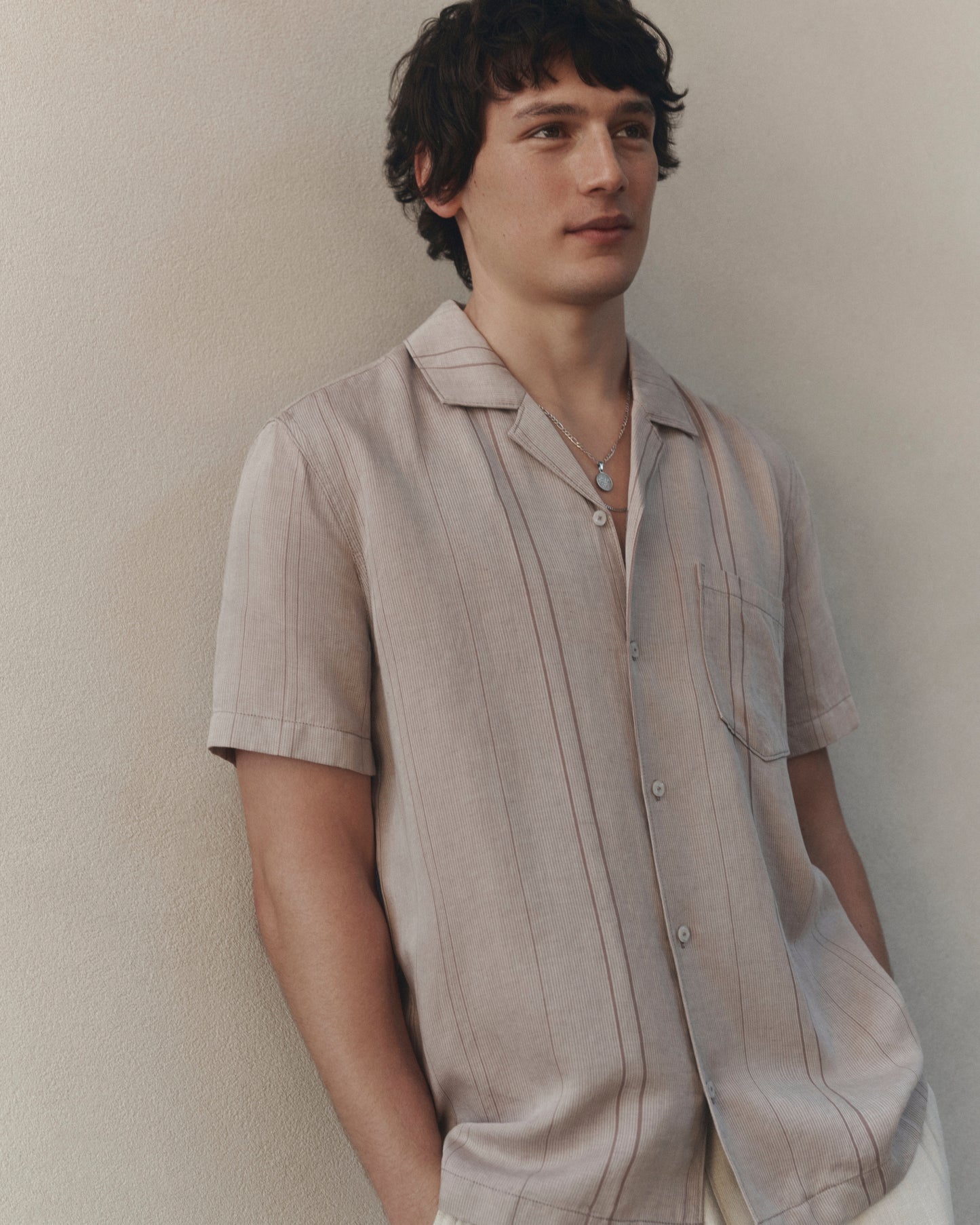 Albro Shirt - Muted Cherry Stripe