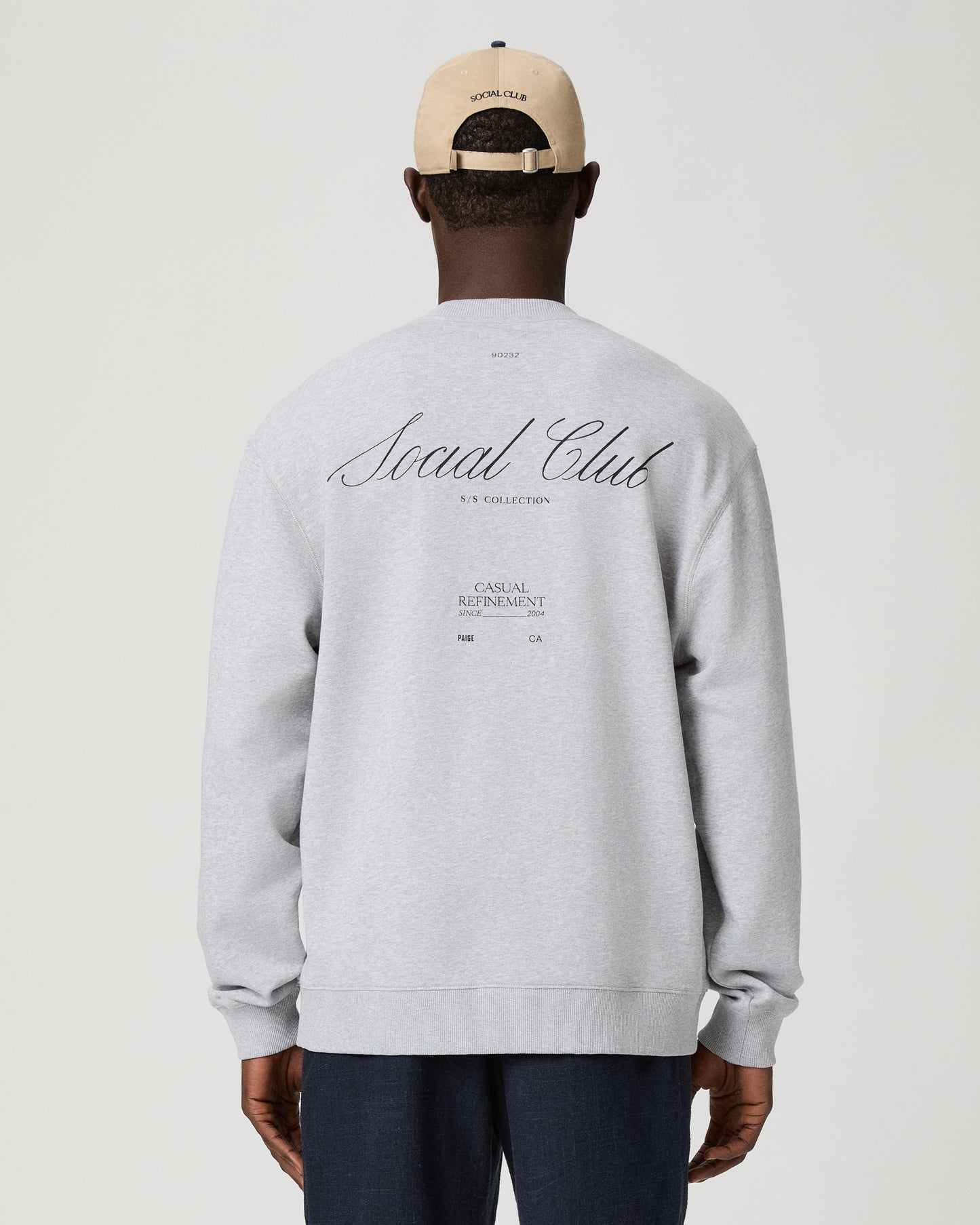 Vassos Pullover Crew - Social Club Graphic XS