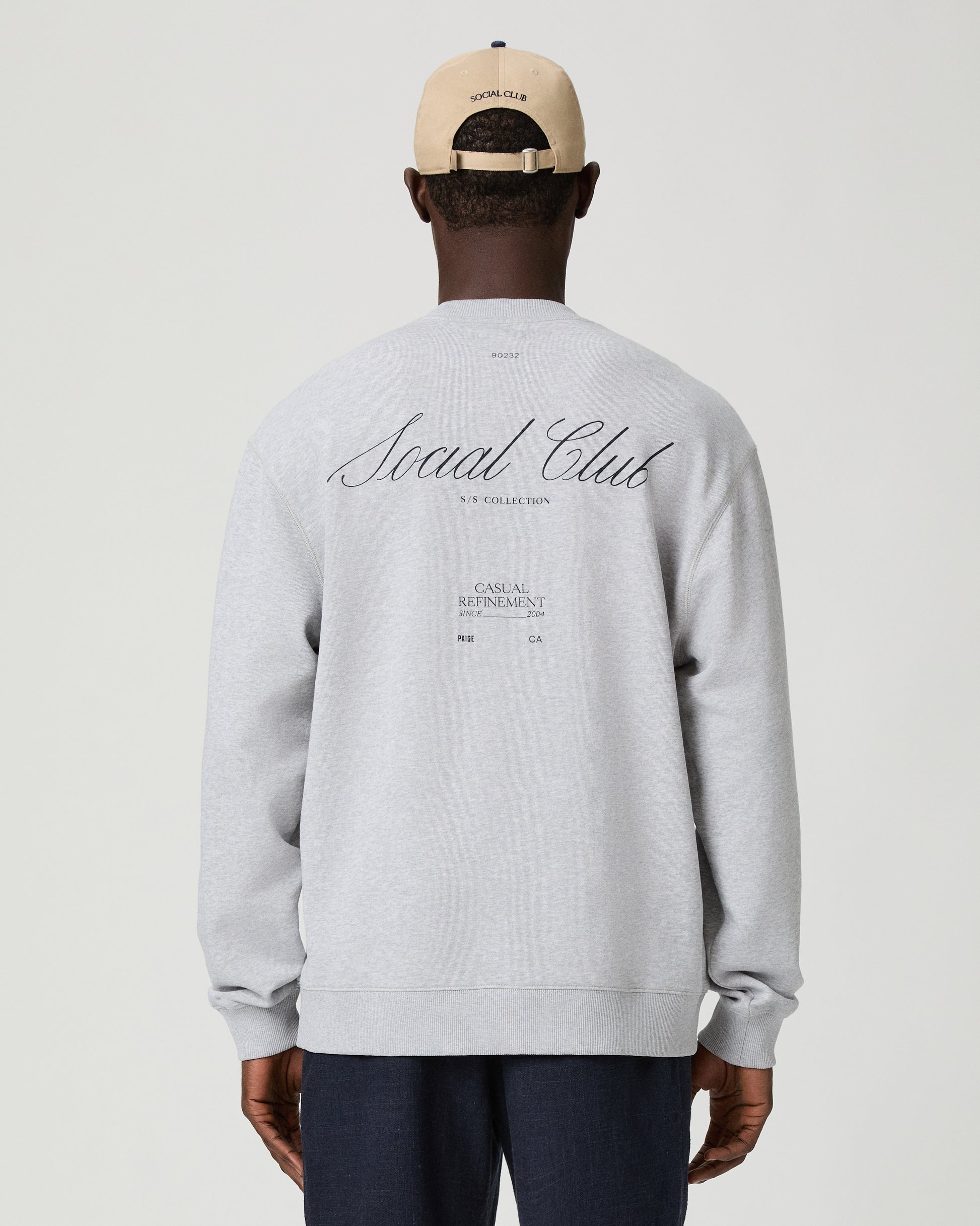 Vassos Pullover Crew - Social Club Graphic XS