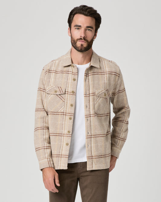 Seymore Overshirt - Rustic Plaid S