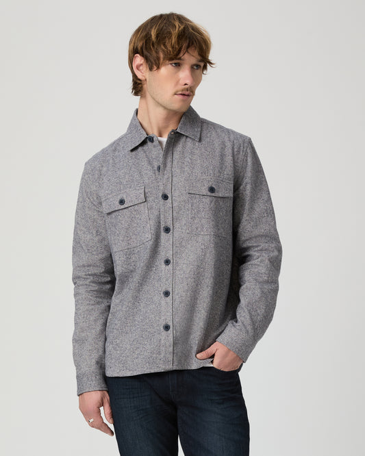 Seymore Overshirt - Navy Combo S