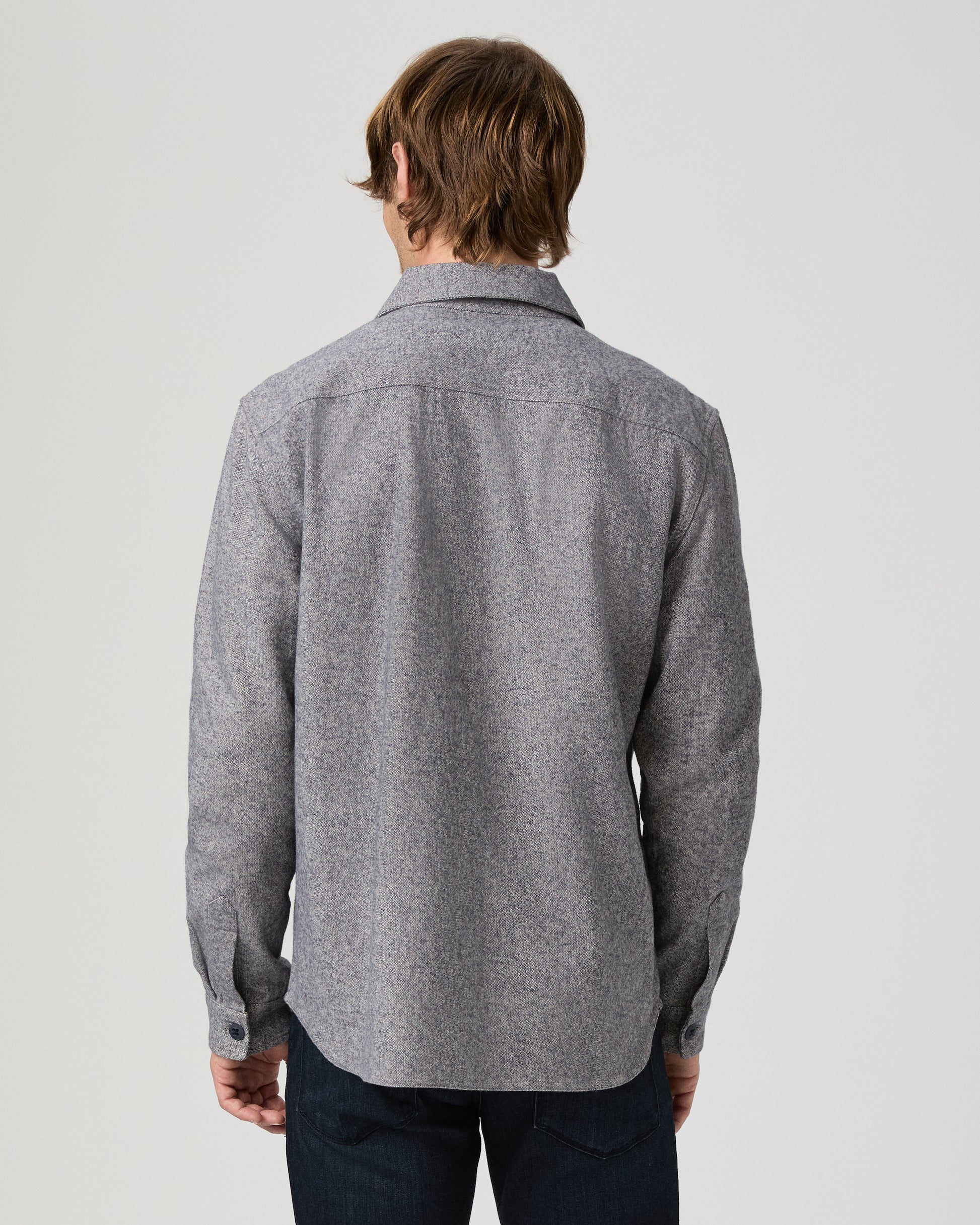 Seymore Overshirt - Navy Combo S