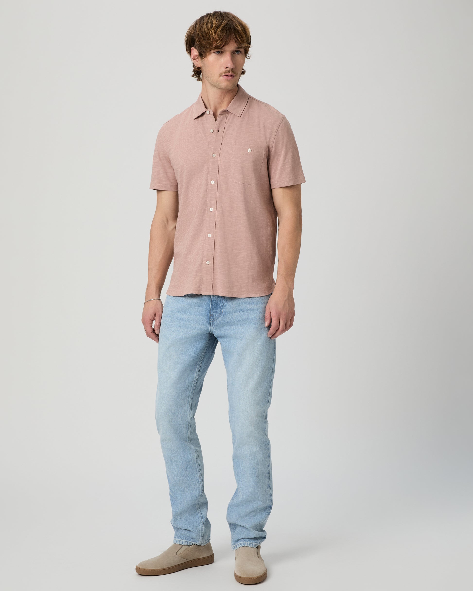 Carillo Short Sleeve - Muted Cherry S