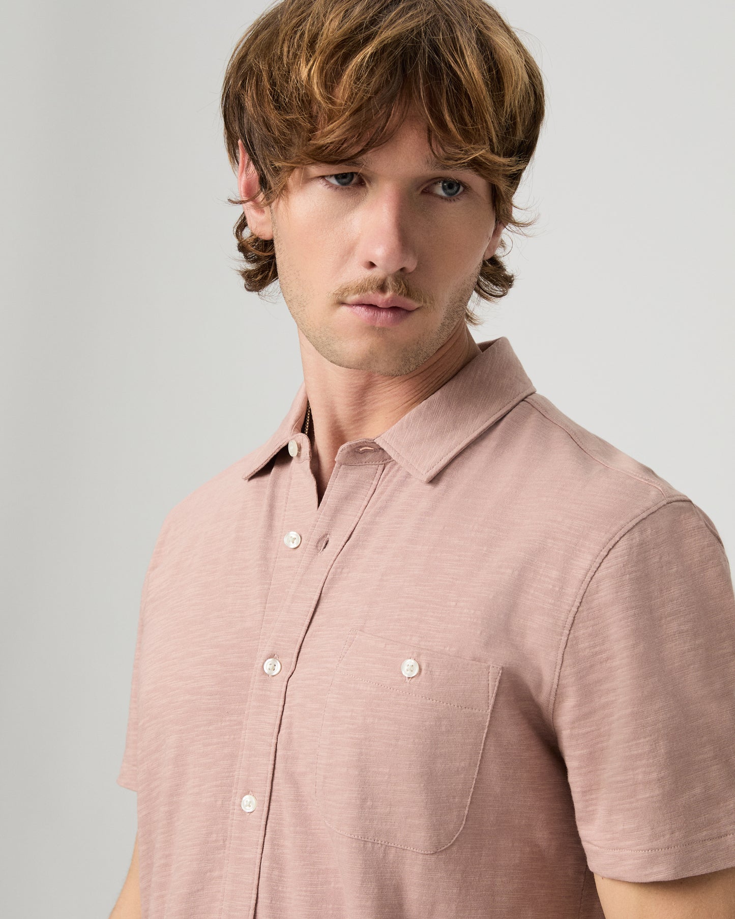 Carillo Short Sleeve - Muted Cherry S