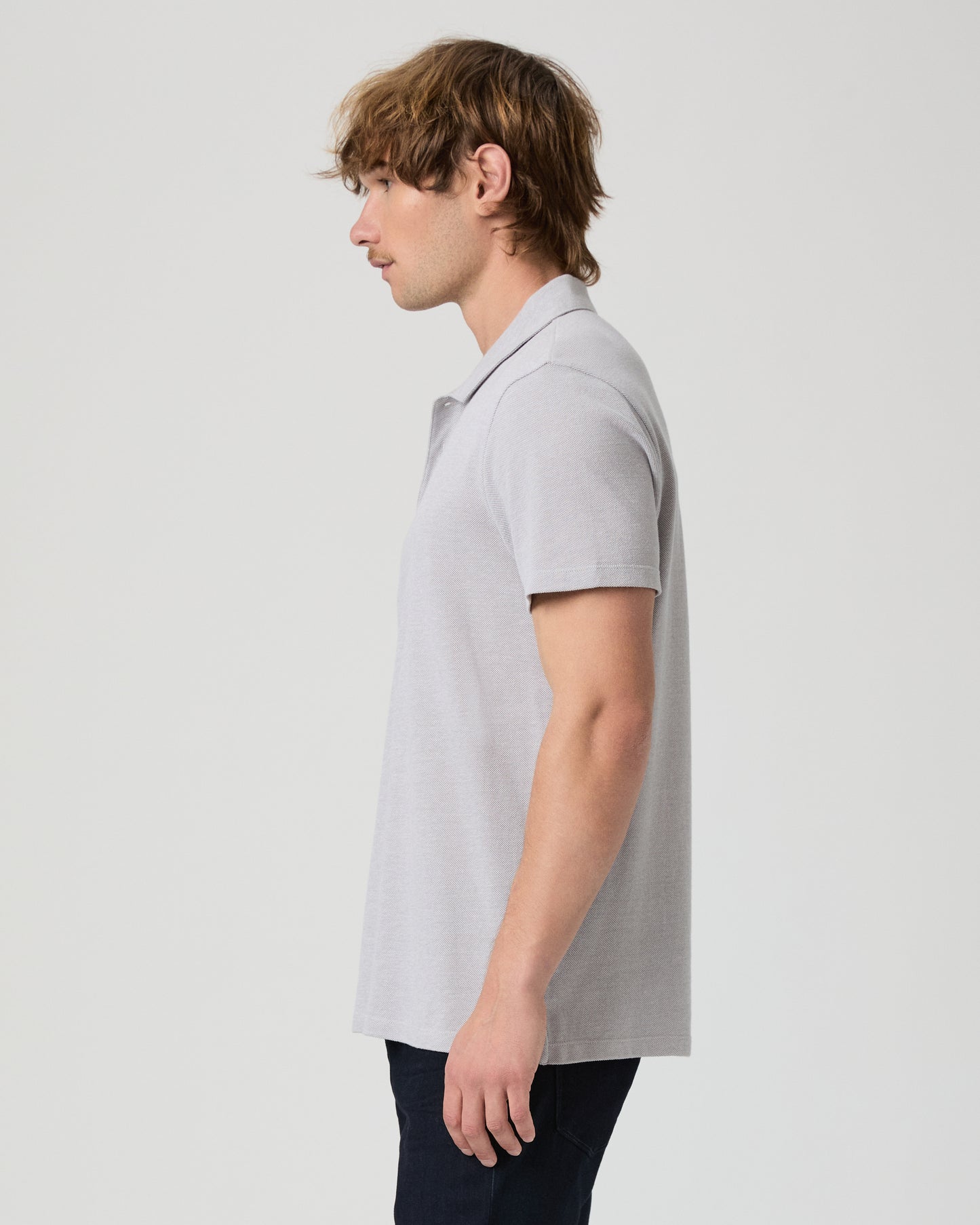 Demille Polo - Light Grey Combo S