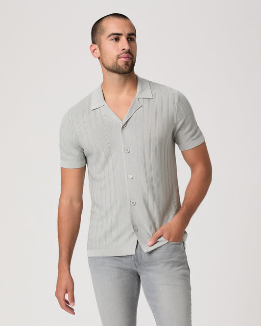 Copley Sweater Shirt - Ocean Grey S