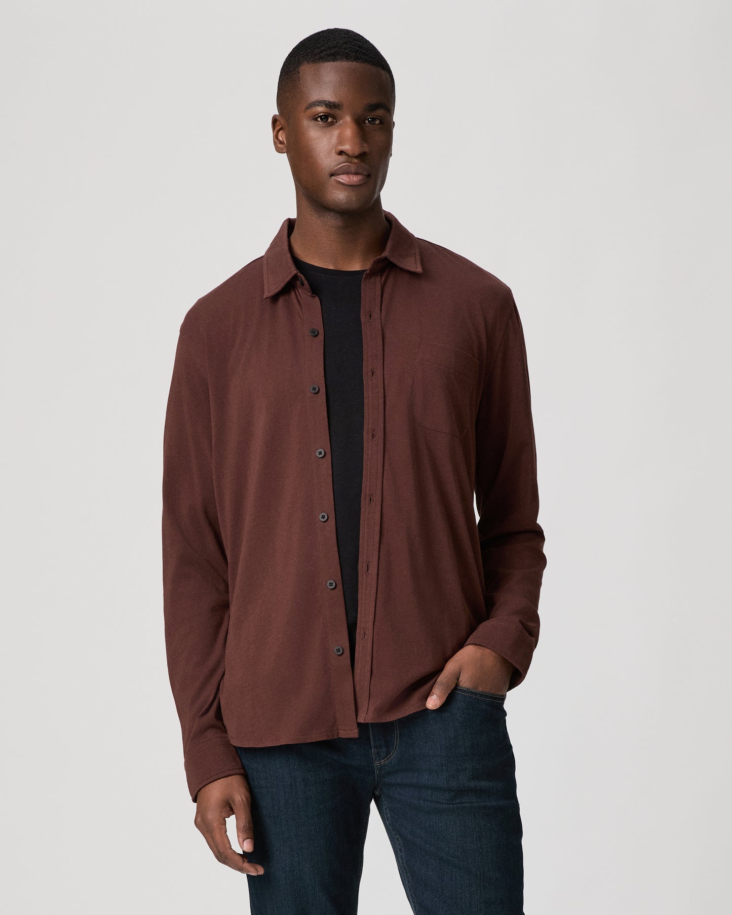 Cosgrove Button Up - Malbec S