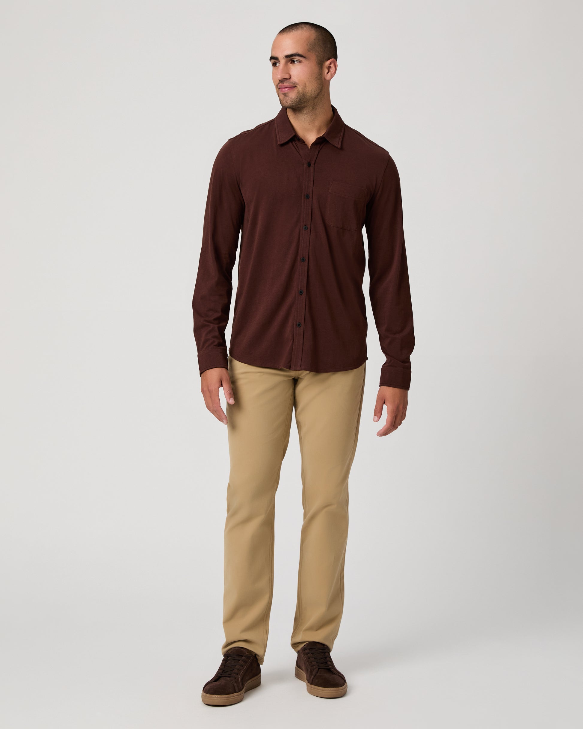 Cosgrove Button Up - Malbec S