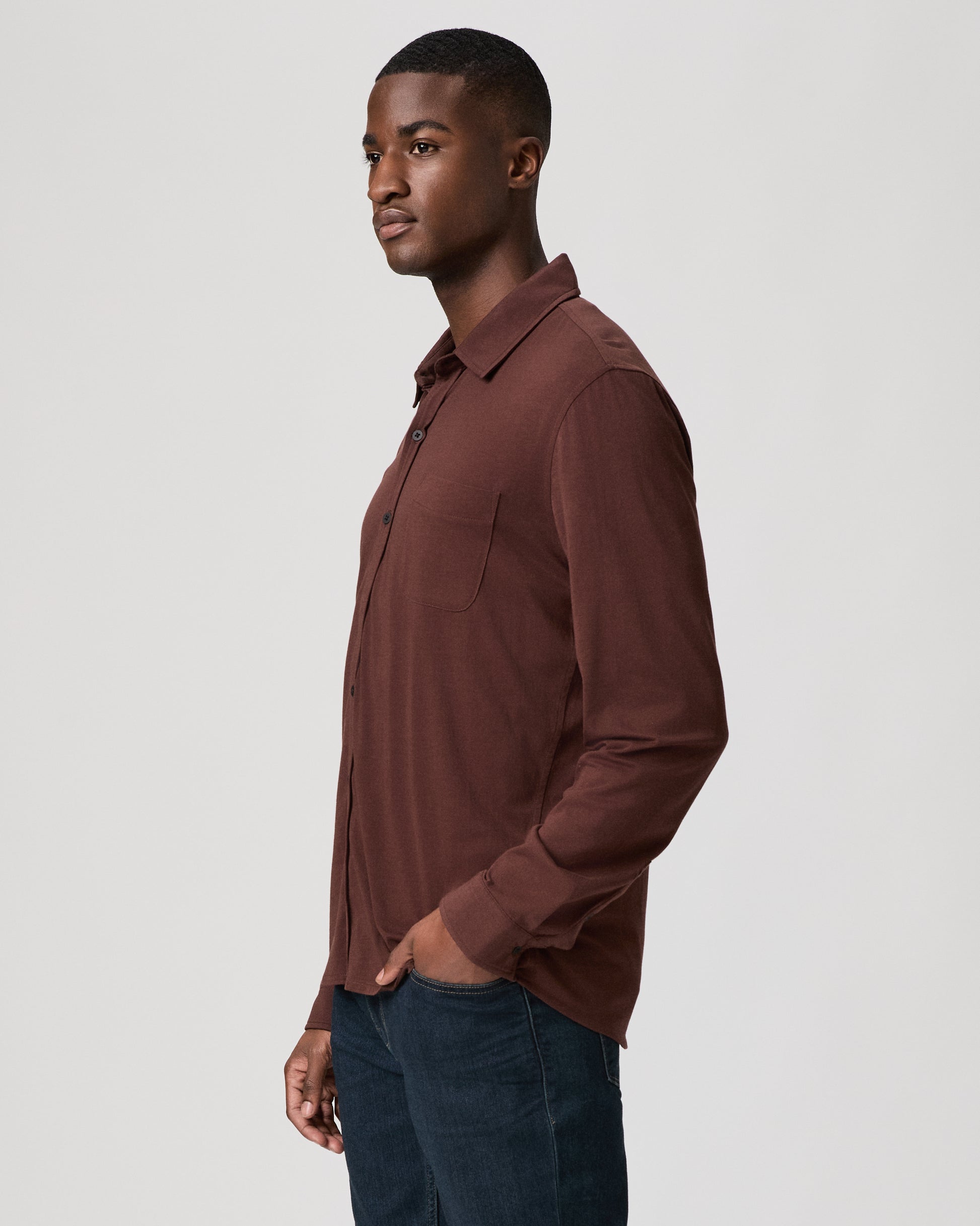 Cosgrove Button Up - Malbec S