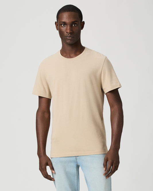 Sorden Crew Neck Tee - Natural S