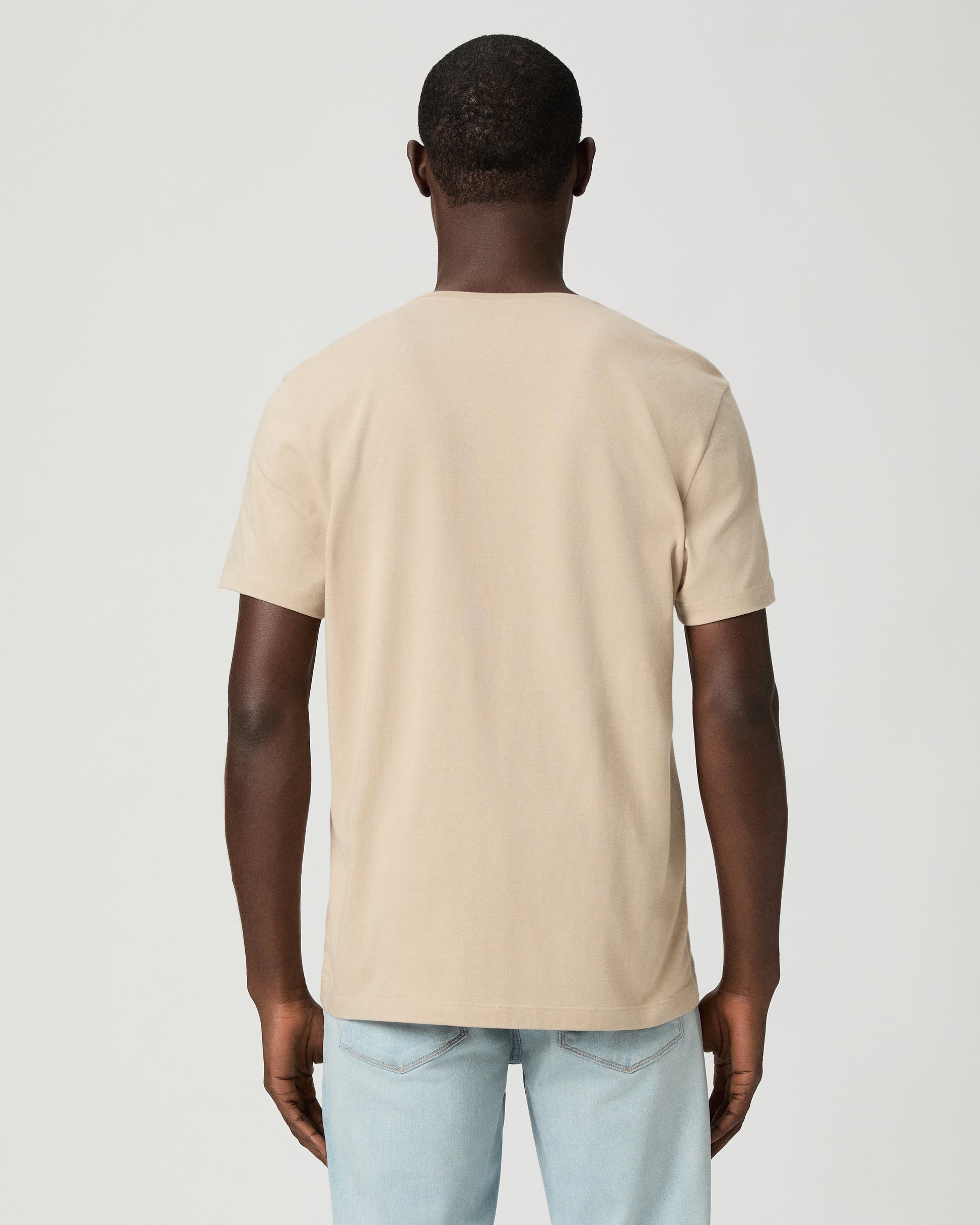 Sorden Crew Neck Tee - Natural S