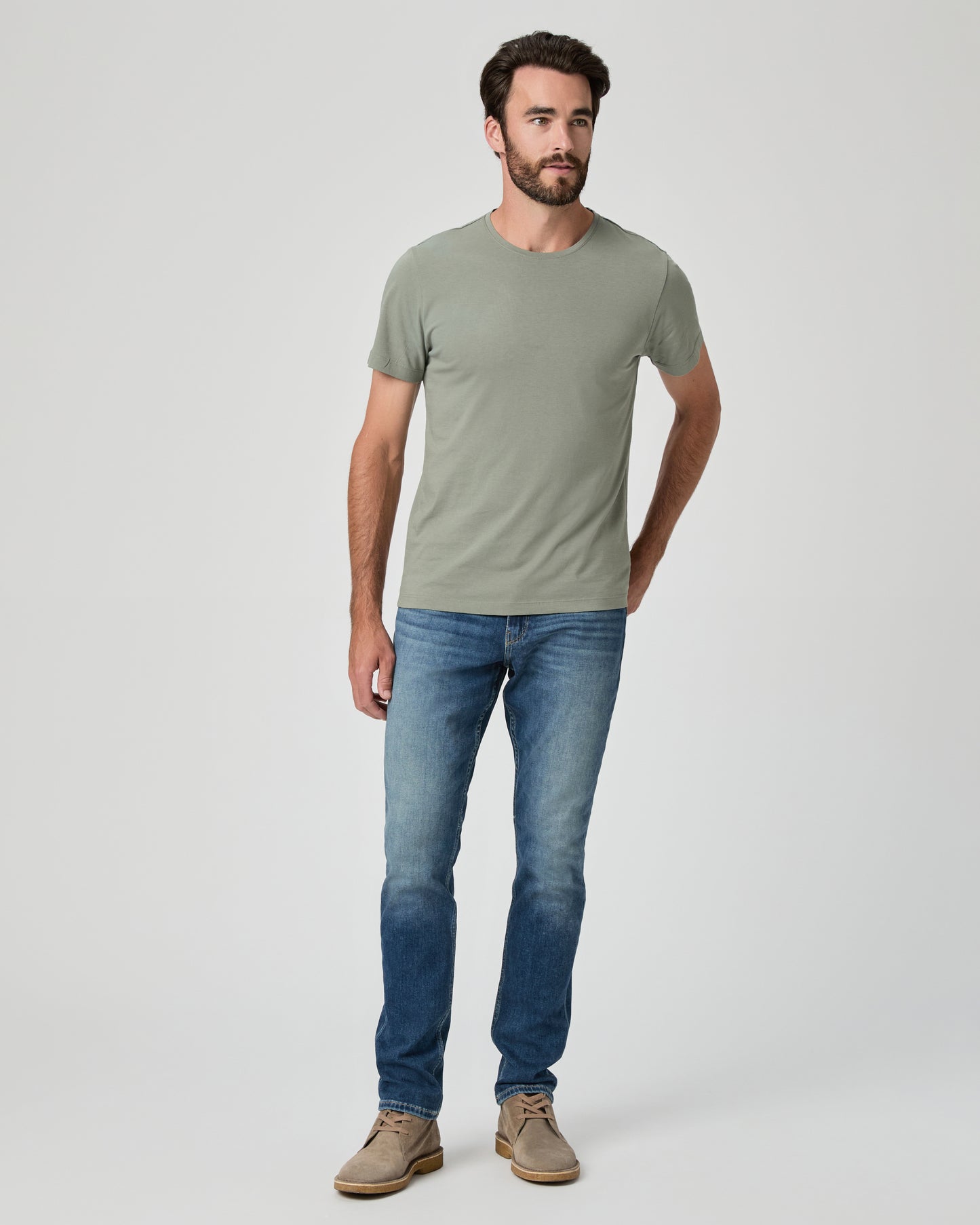 Sorden Crew Neck Tee - Bonsai