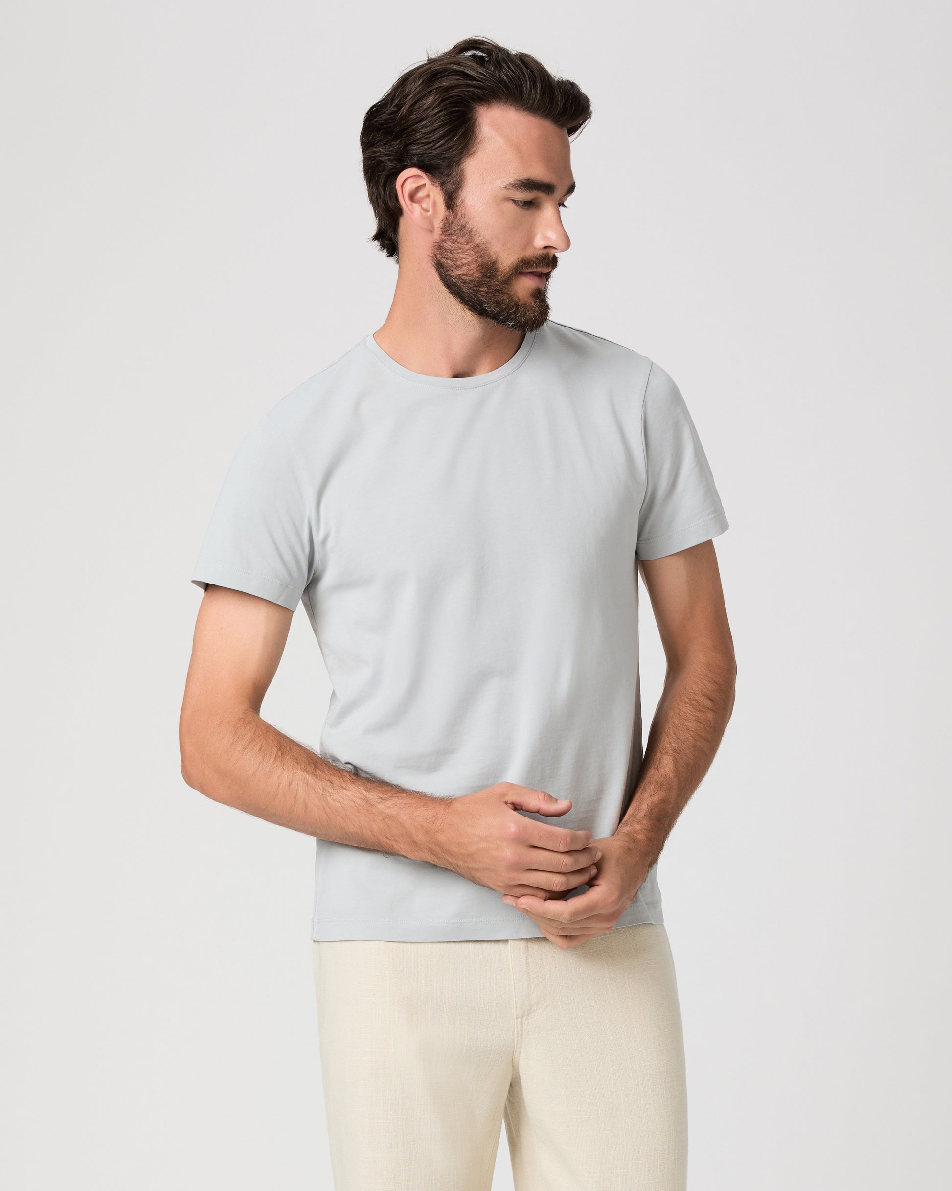 Sorden Crew Neck Tee - Bristol Blue S
