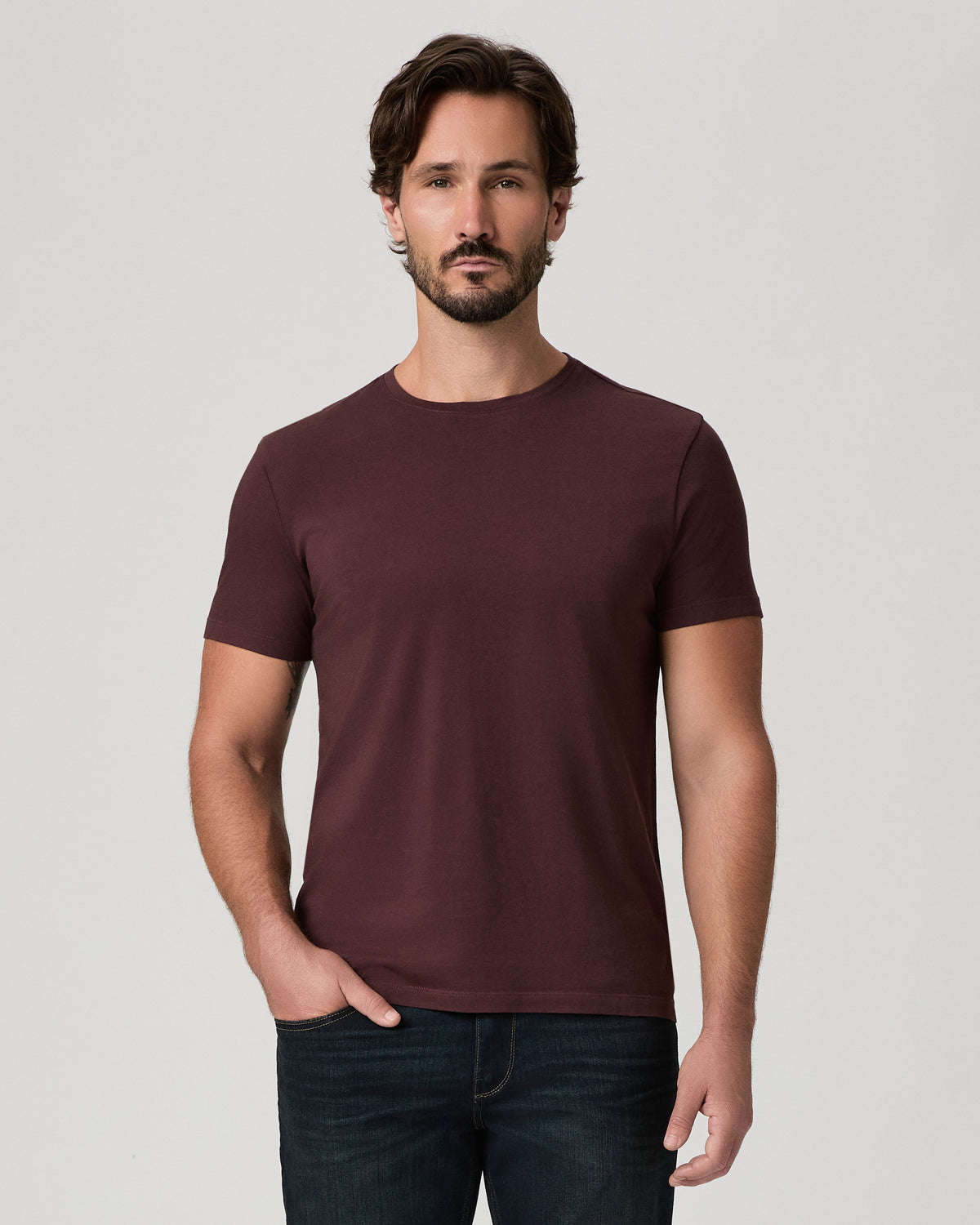 Sorden Crew Neck Tee - Dark Basalt S