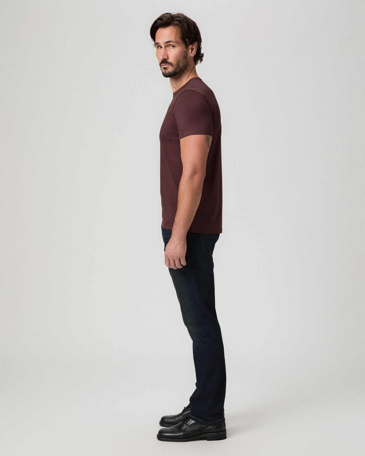 Sorden Crew Neck Tee - Dark Basalt S