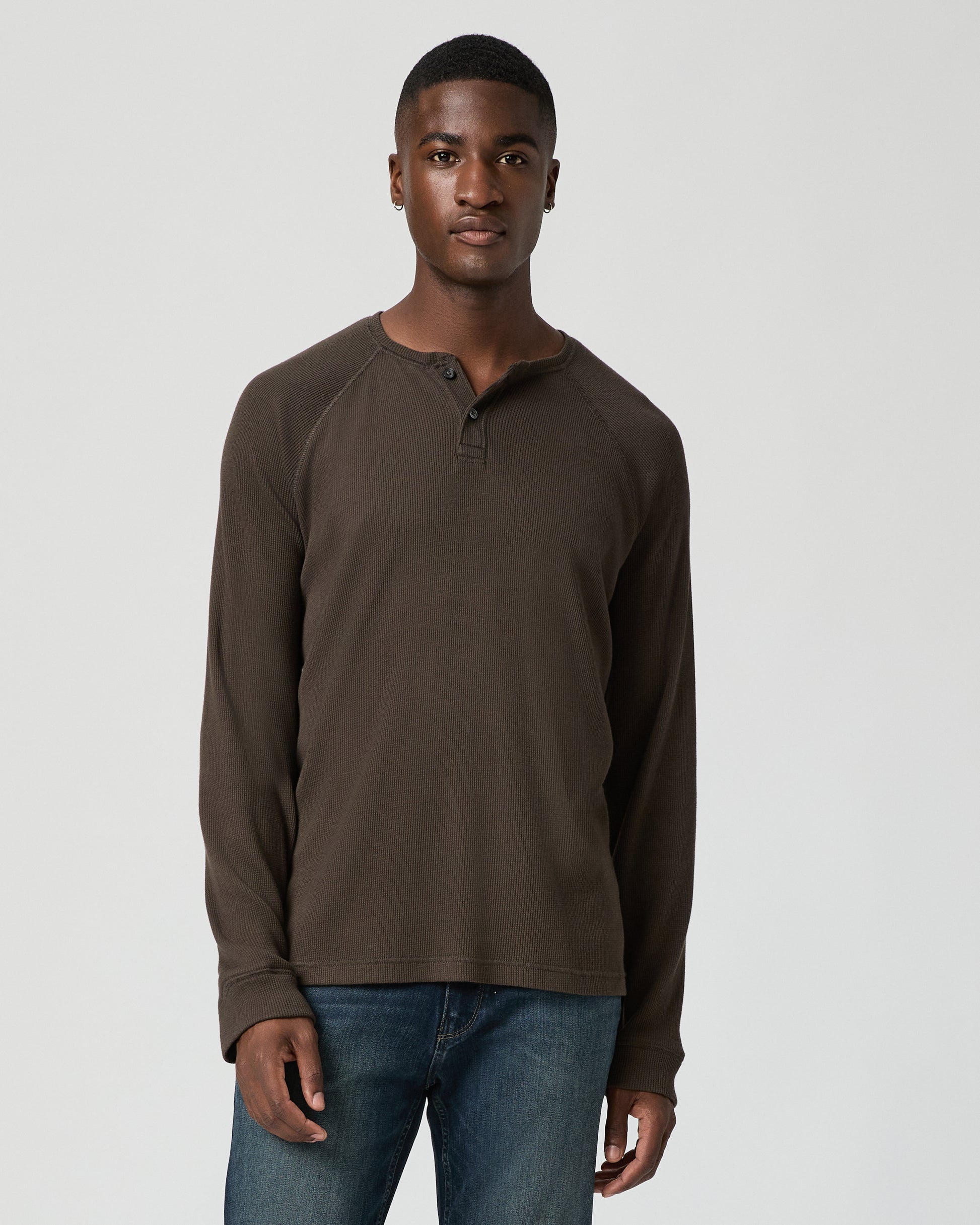 Abaroa Henley - Deep Oak S