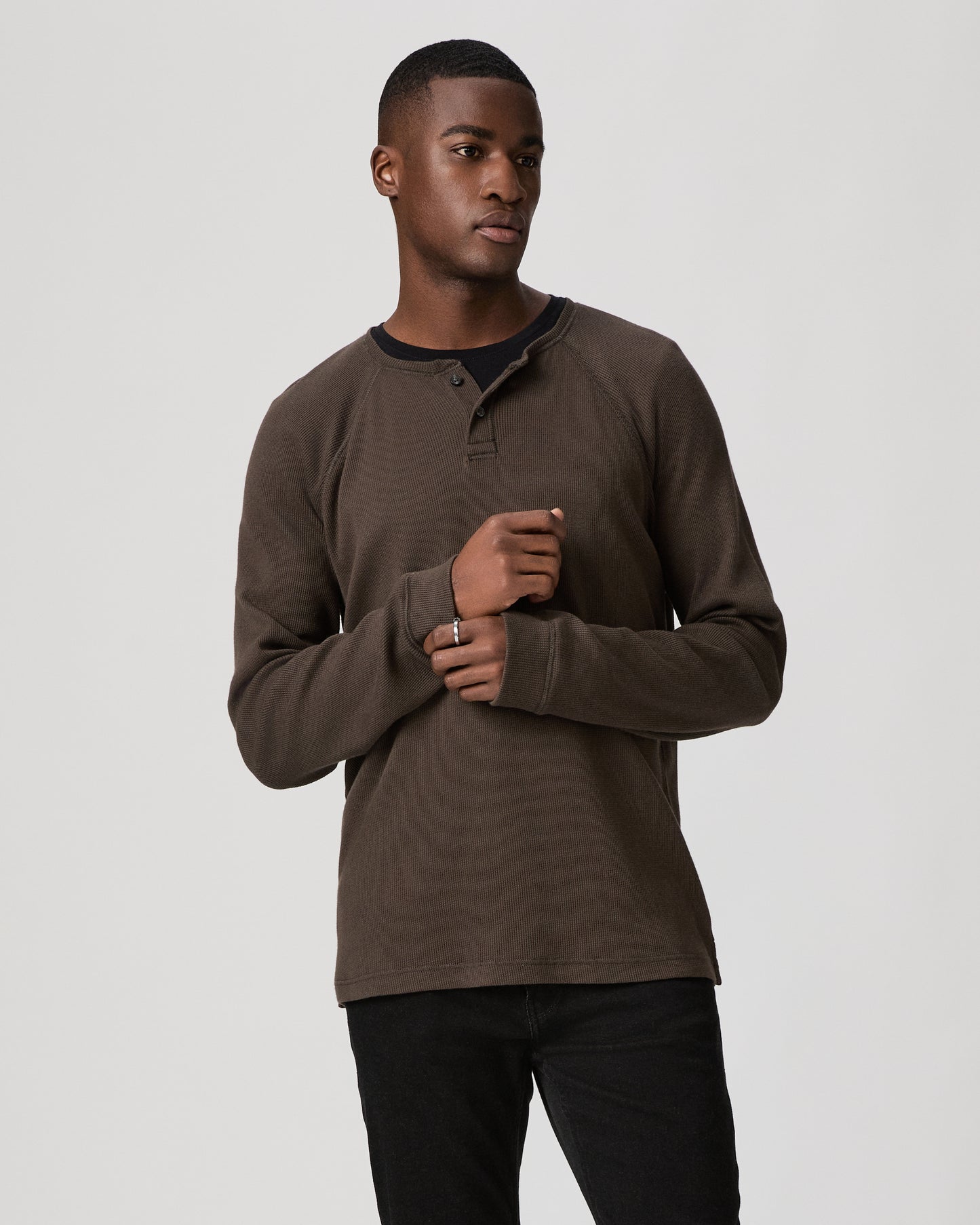 Abaroa Henley - Deep Oak S