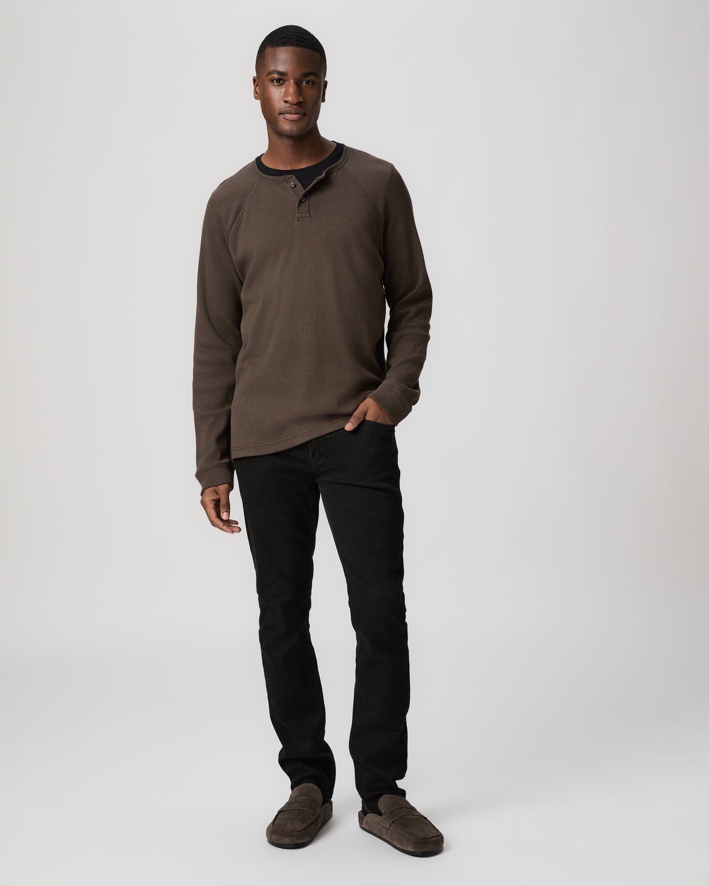 Abaroa Henley - Deep Oak S