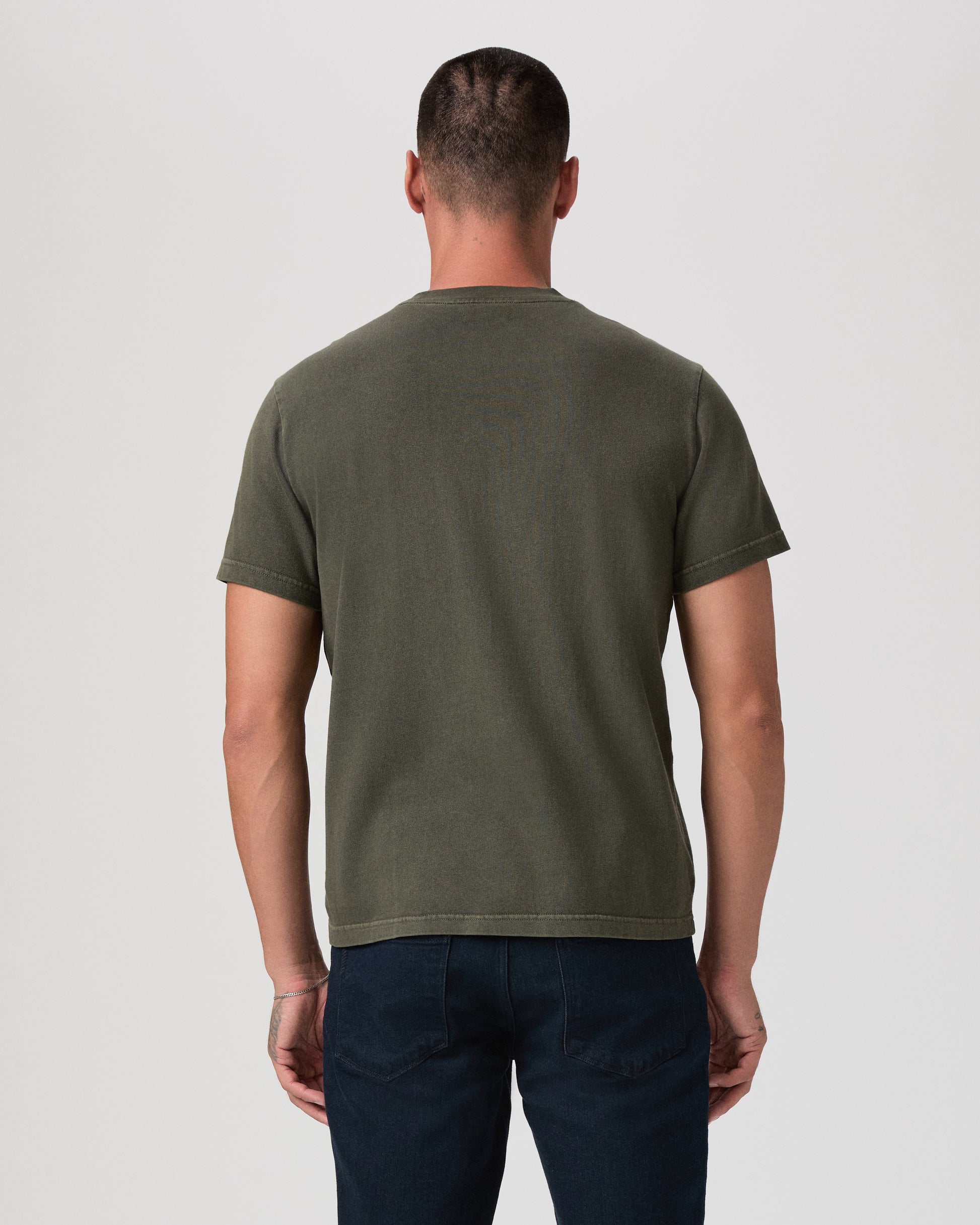 Serano Boxy Tee - Vintage Pine Needle S