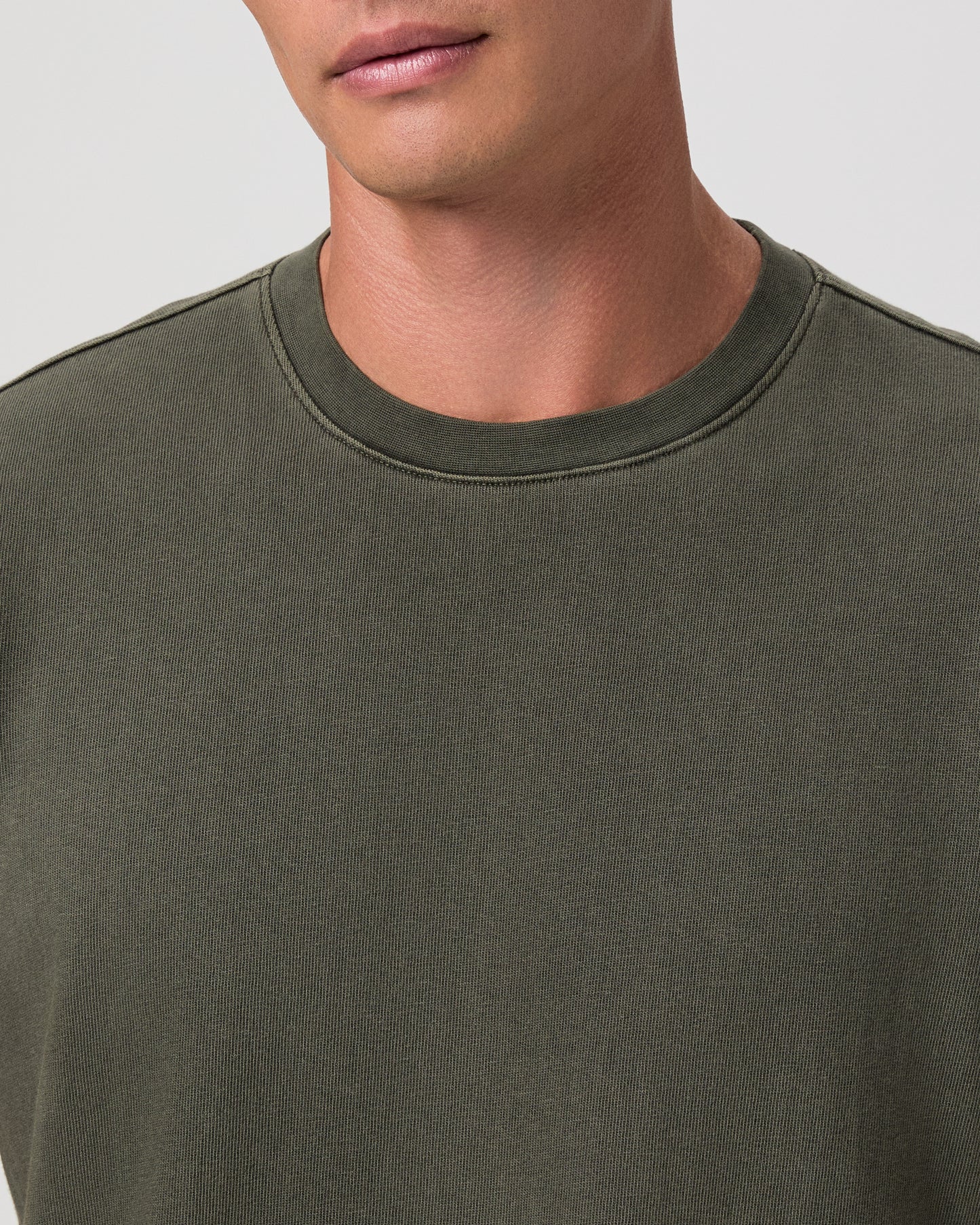 Serano Boxy Tee - Vintage Pine Needle S