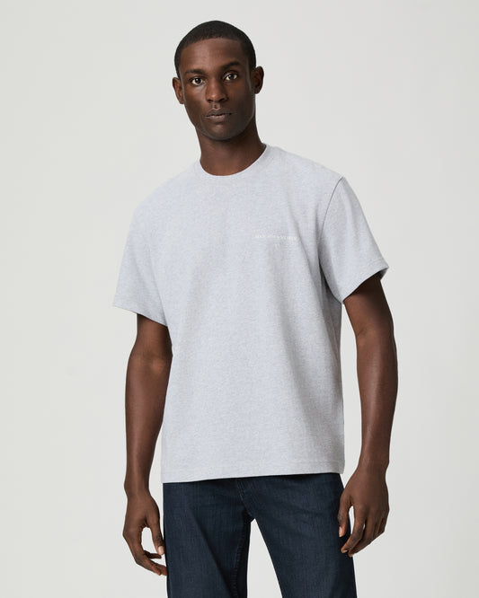 Serano Boxy Tee - Tonal Court Graphic XS