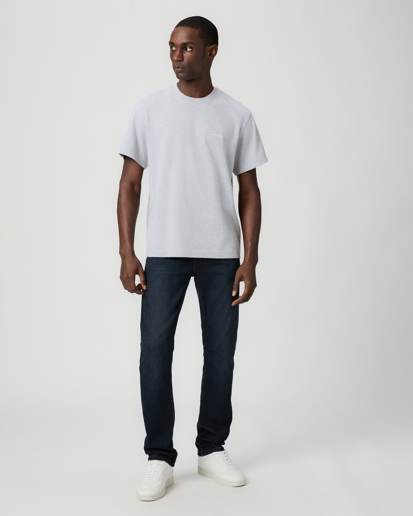 Serano Boxy Tee - Tonal Court Graphic XS
