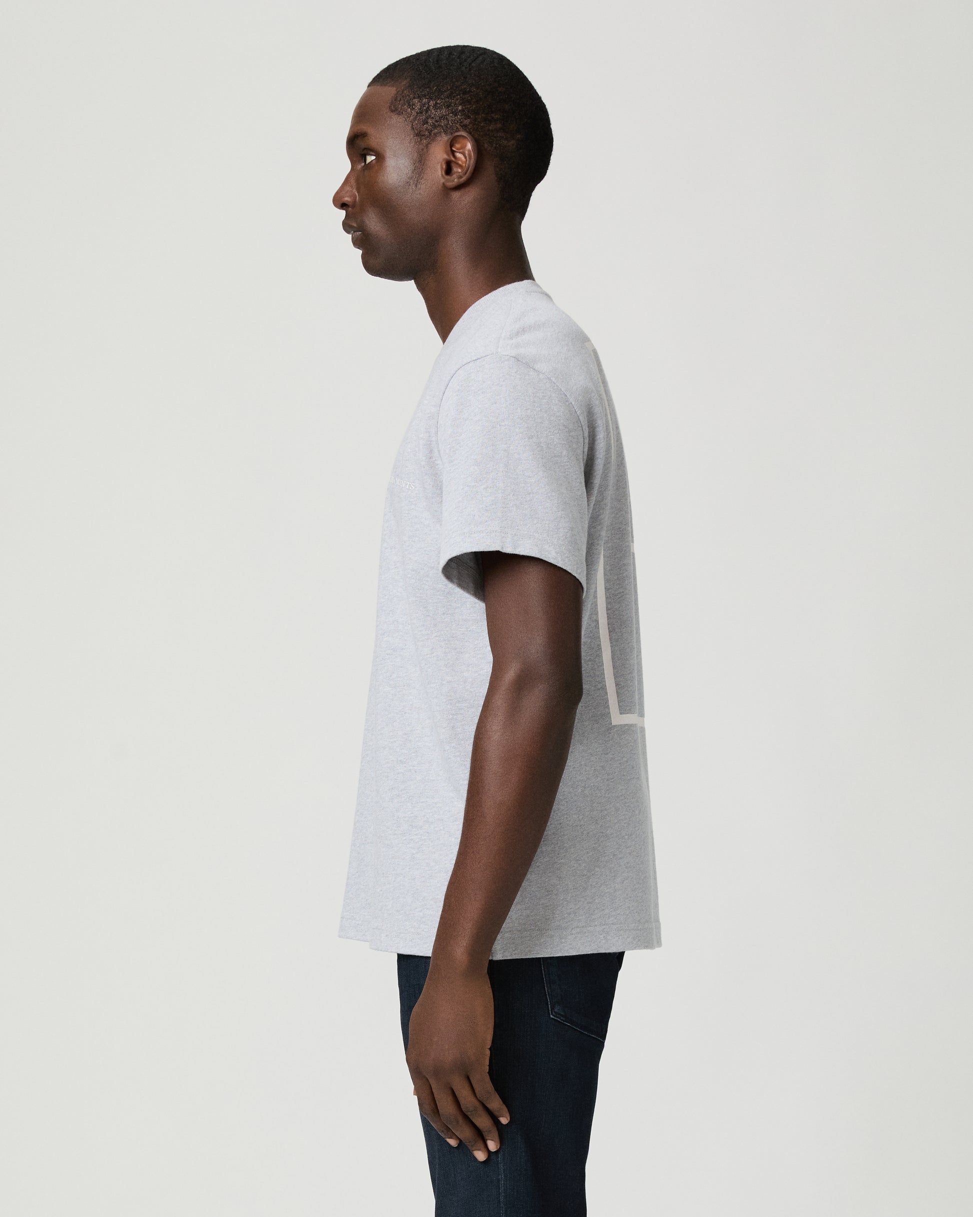 Serano Boxy Tee - Tonal Court Graphic XS